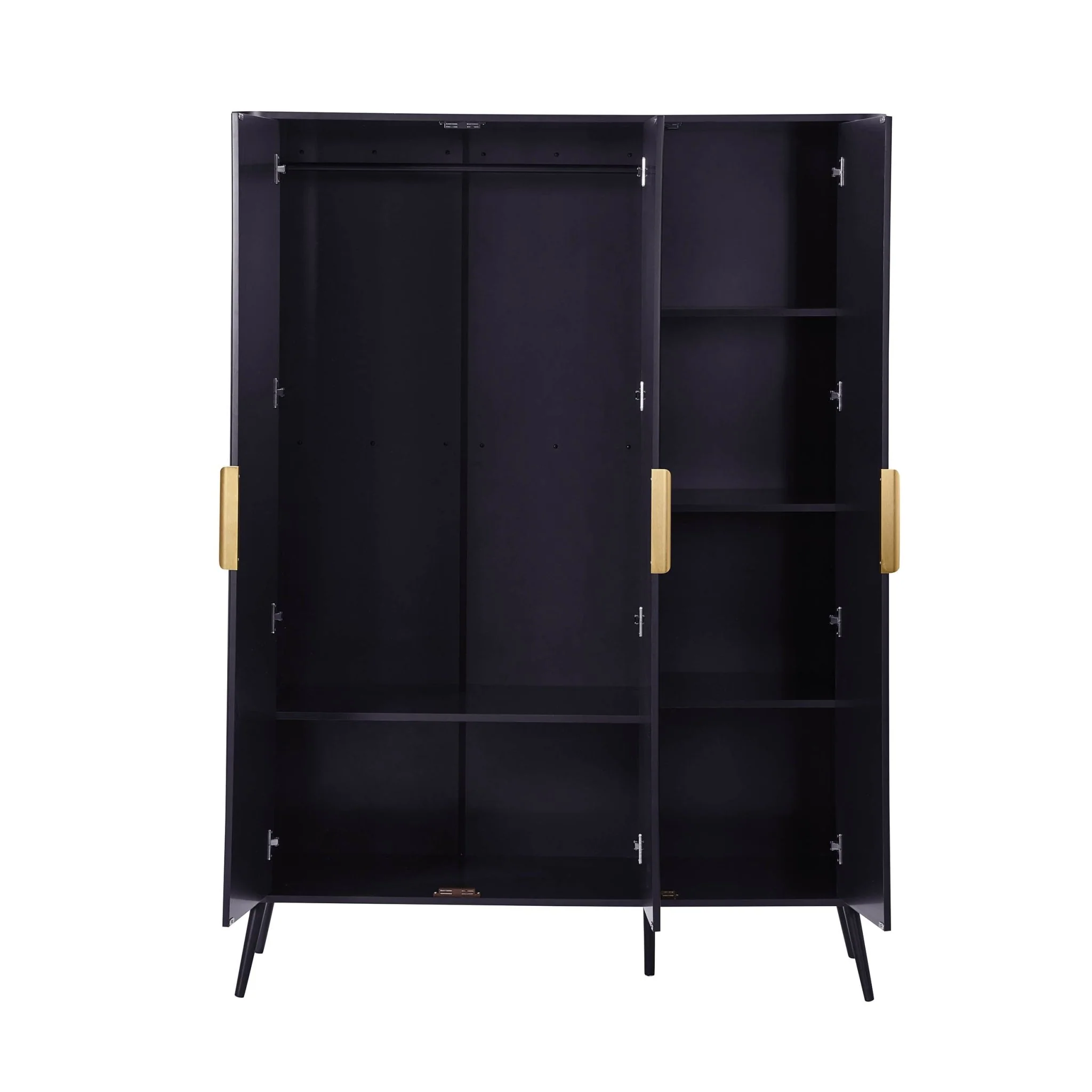 Hattie 3 Door Wardrobe - Midnight - Image 4