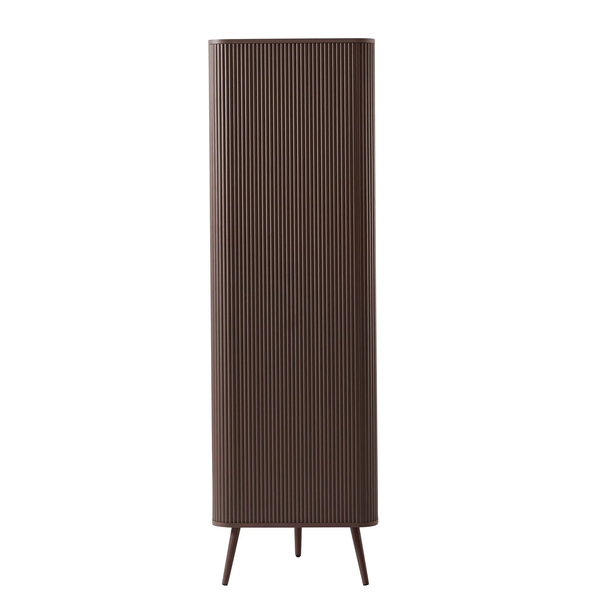 Hattie 3 Door Wardrobe - Mocha - Image 4