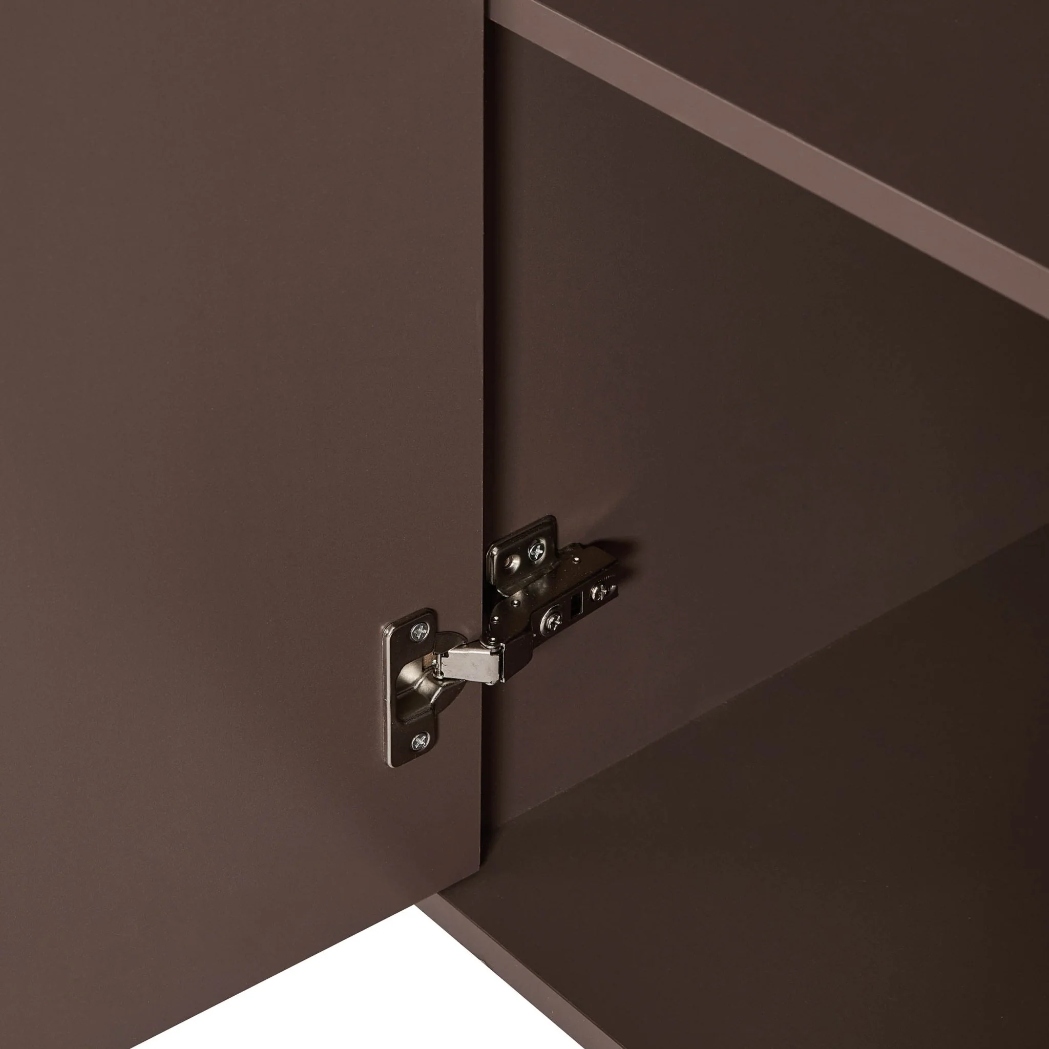 Hattie 3 Door Wardrobe - Mocha - Image 6