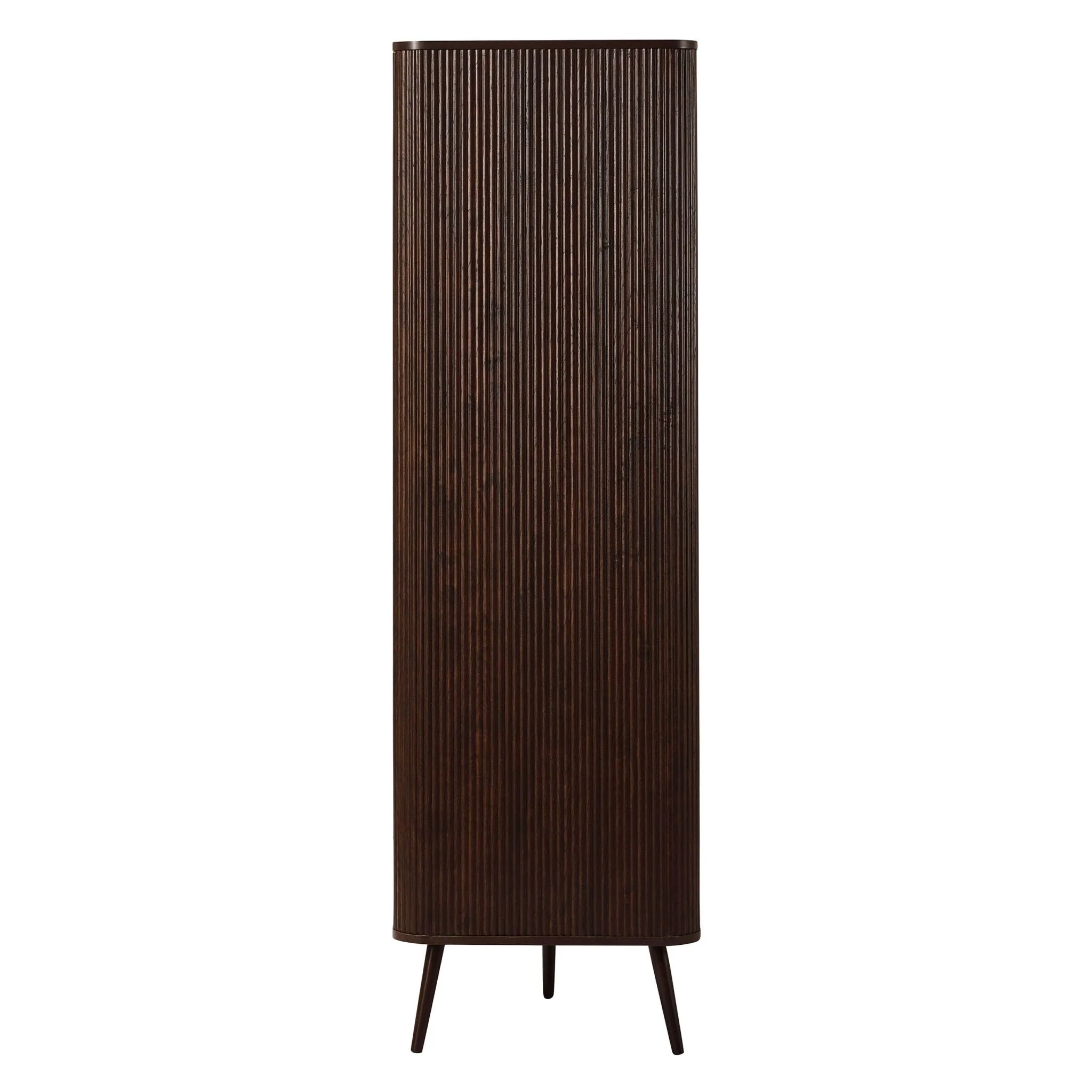 Hattie 3 Door Wardrobe - Walnut - Image 5