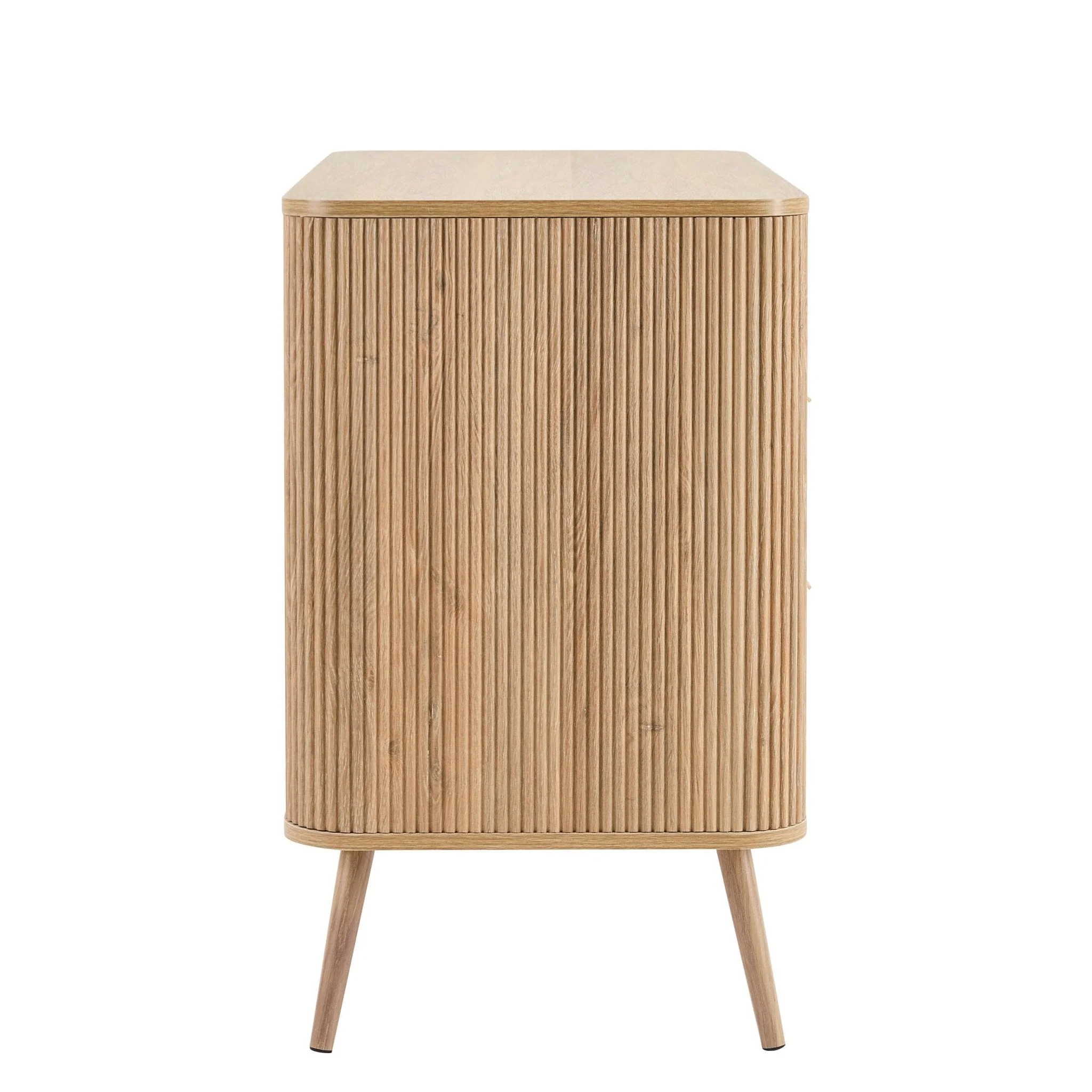 Hattie 3 Drawer Large Chest - Light Wood - Image 4