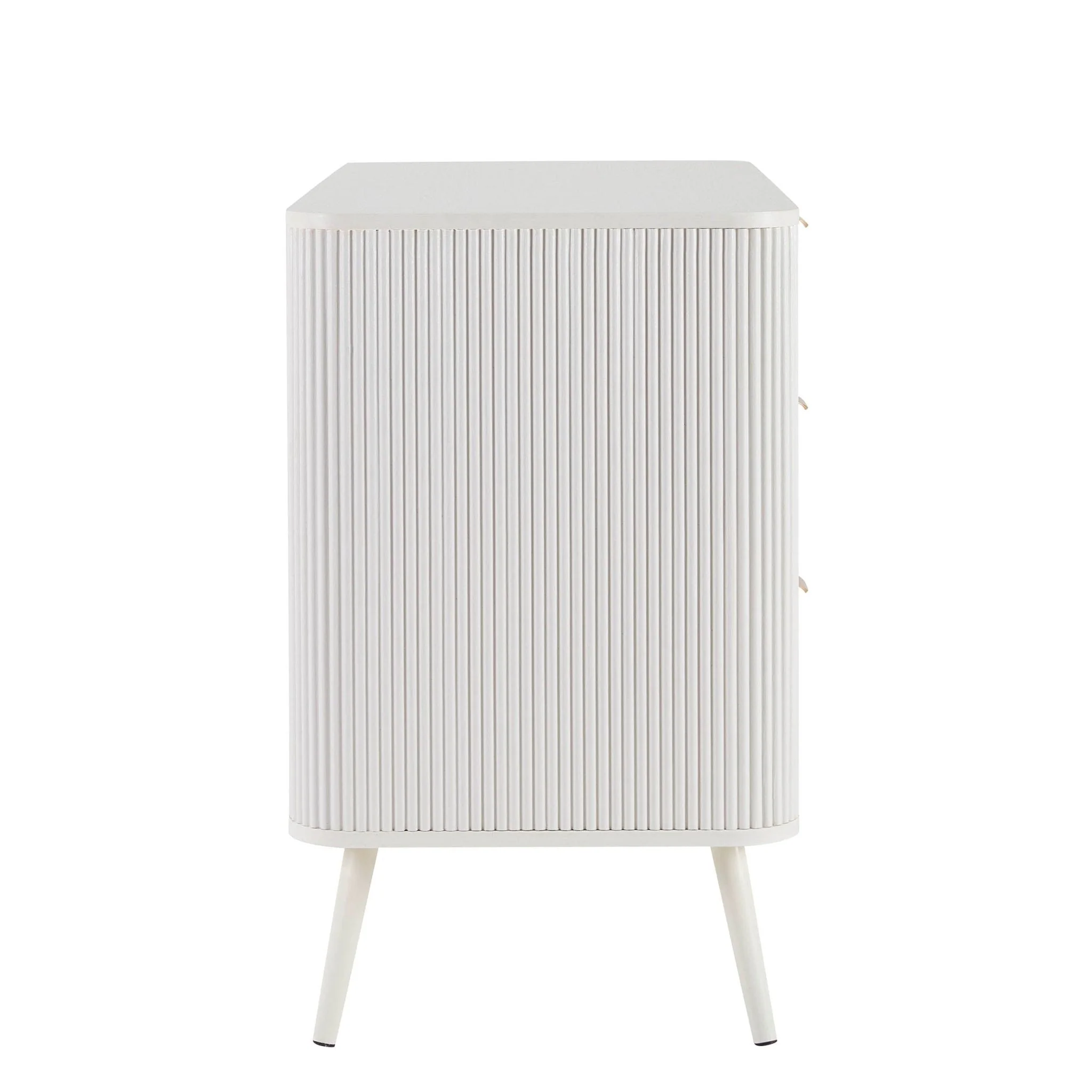 Hattie 3 Drawer Large Chest - Warm White - Image 4