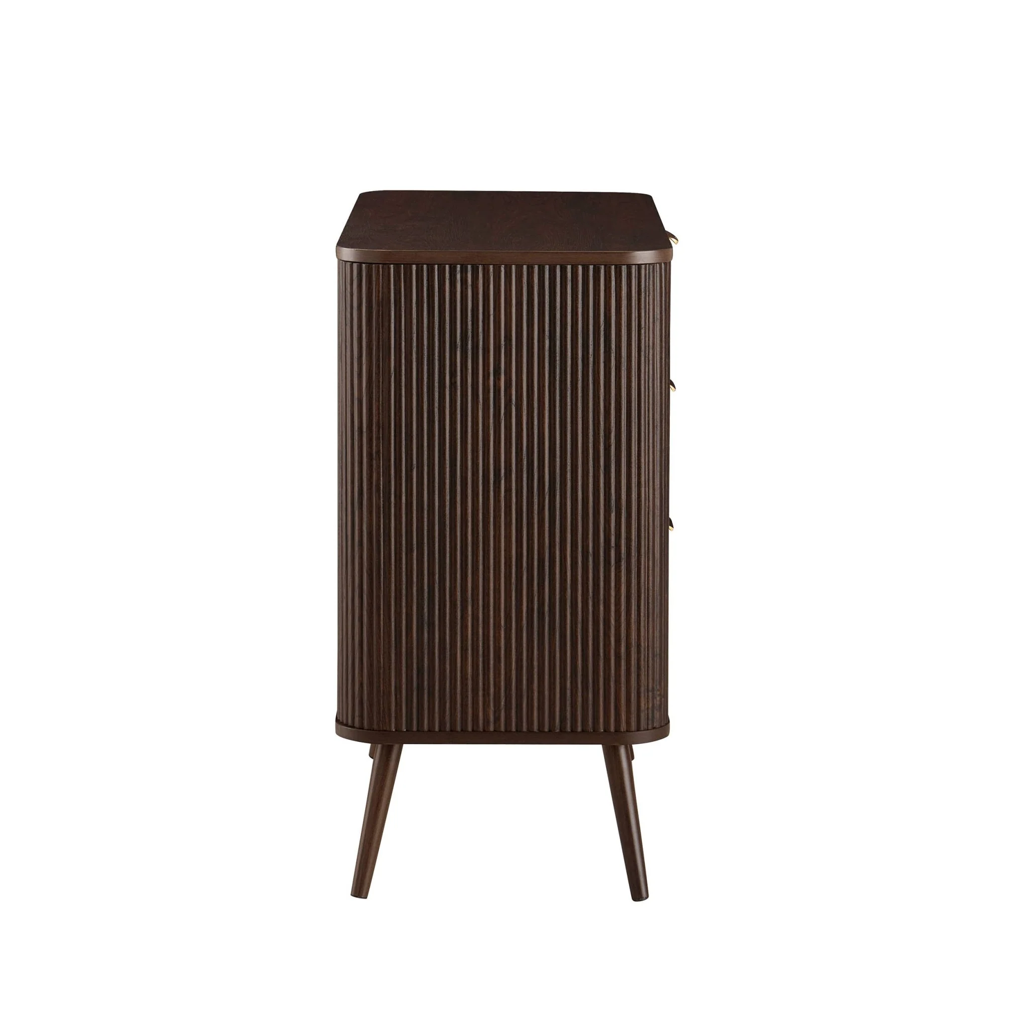 Hattie 3 Drawer Small Chest - Walnut - Image 5