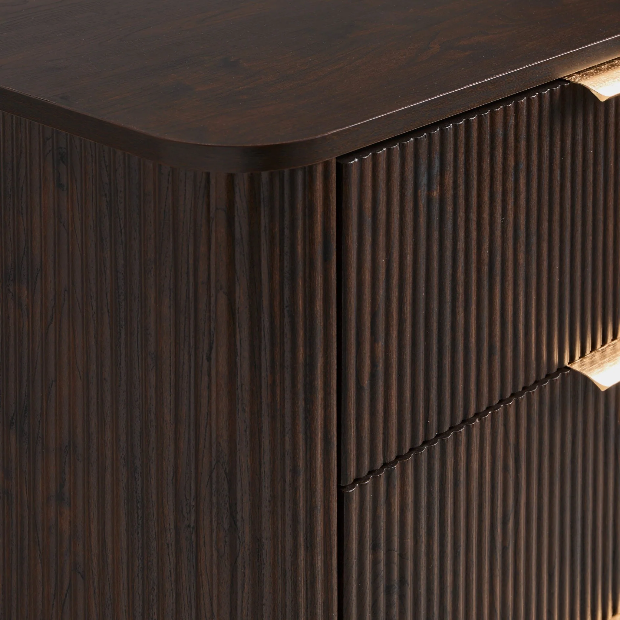Hattie 6 Drawer Large Chest - Walnut - Image 6
