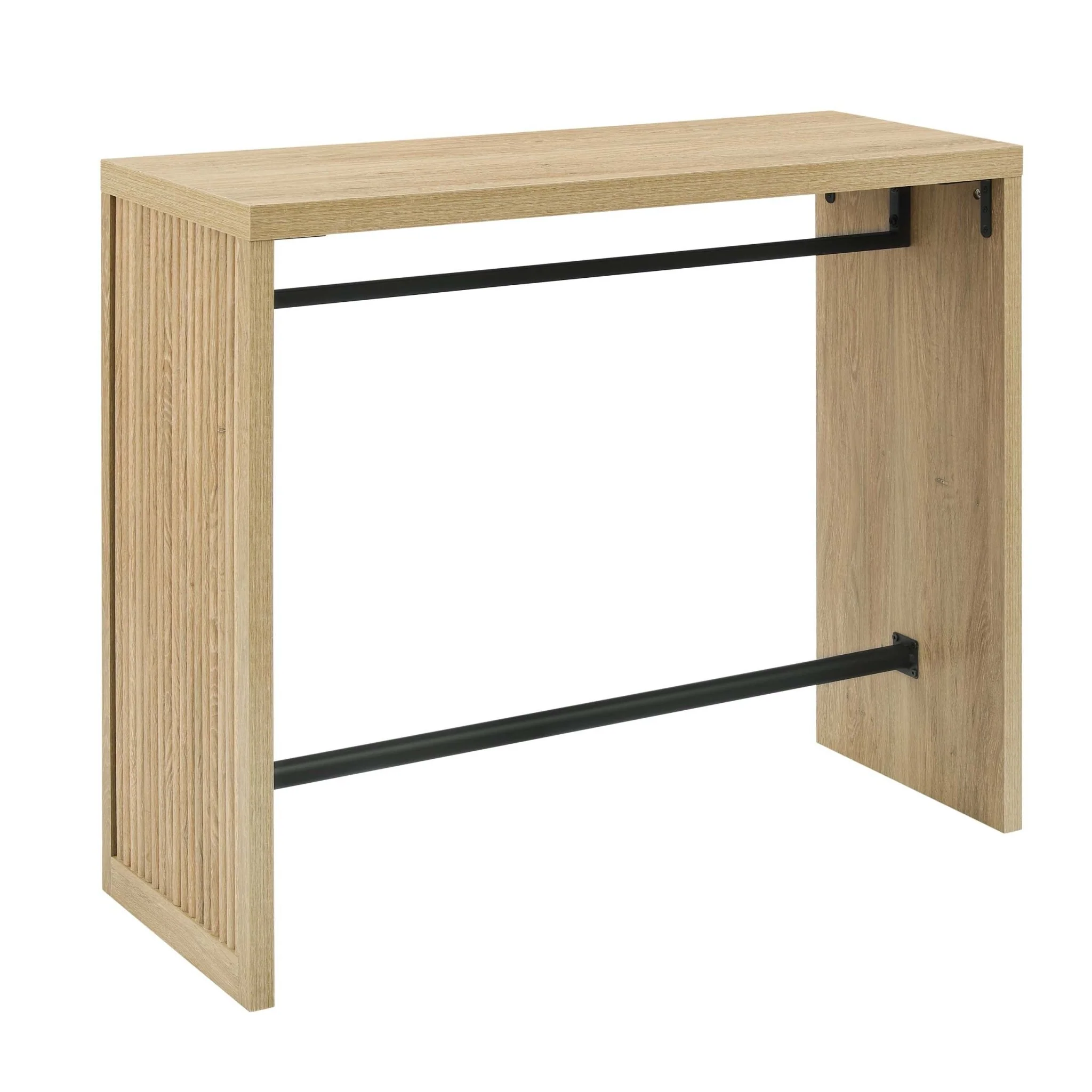 Hattie Breakfast Bar - Light Wood - Image 4