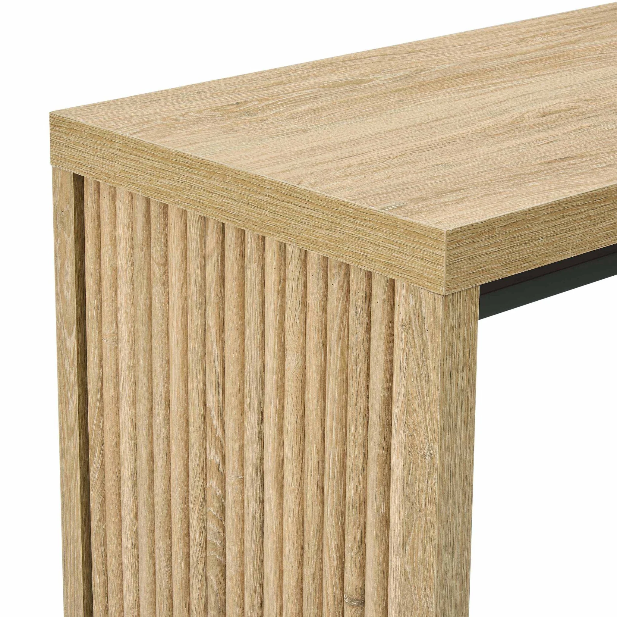 Hattie Breakfast Bar - Light Wood - Image 5