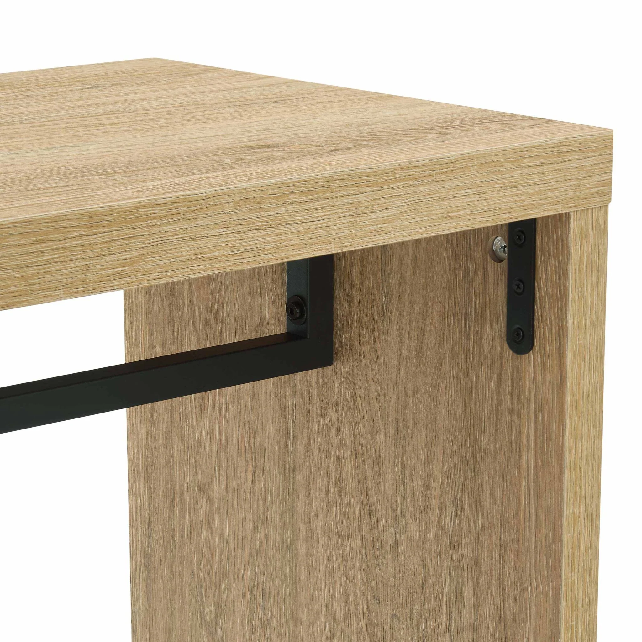 Hattie Breakfast Bar - Light Wood - Image 6
