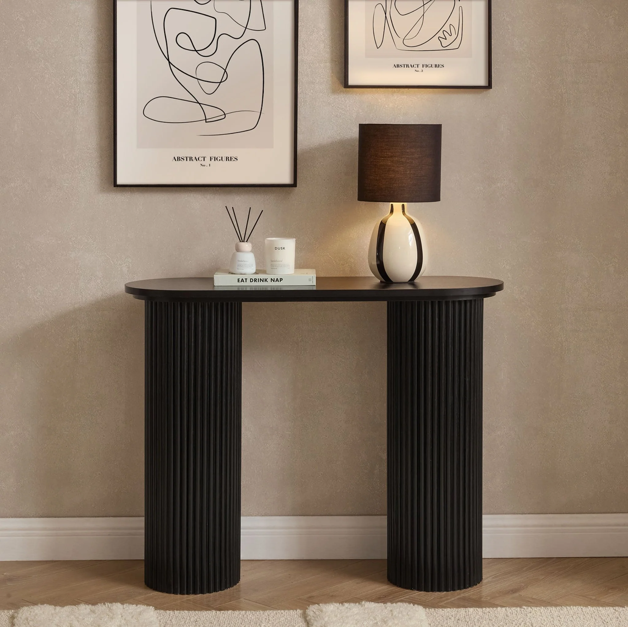 Hattie Console Table - Black