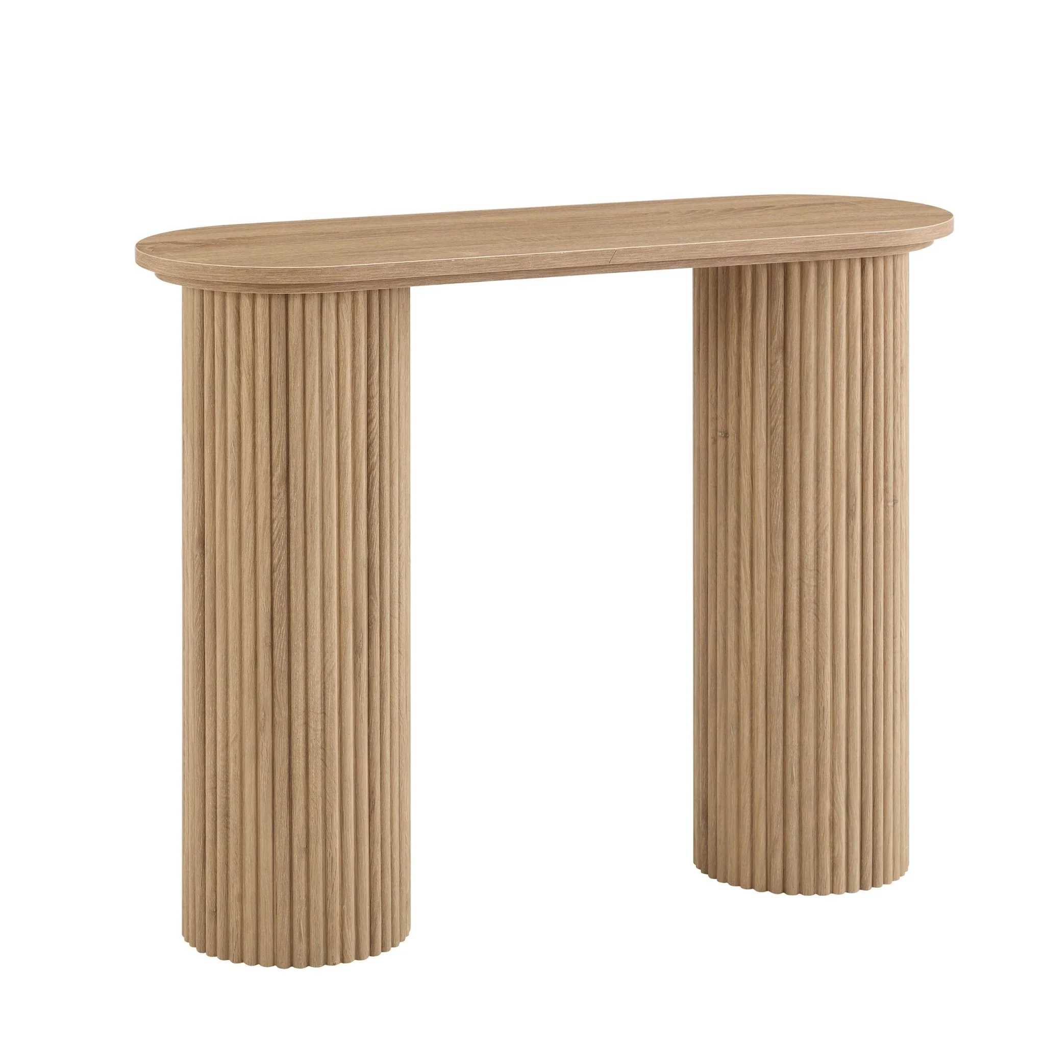 Hattie Console Table - Light Wood - Image 3