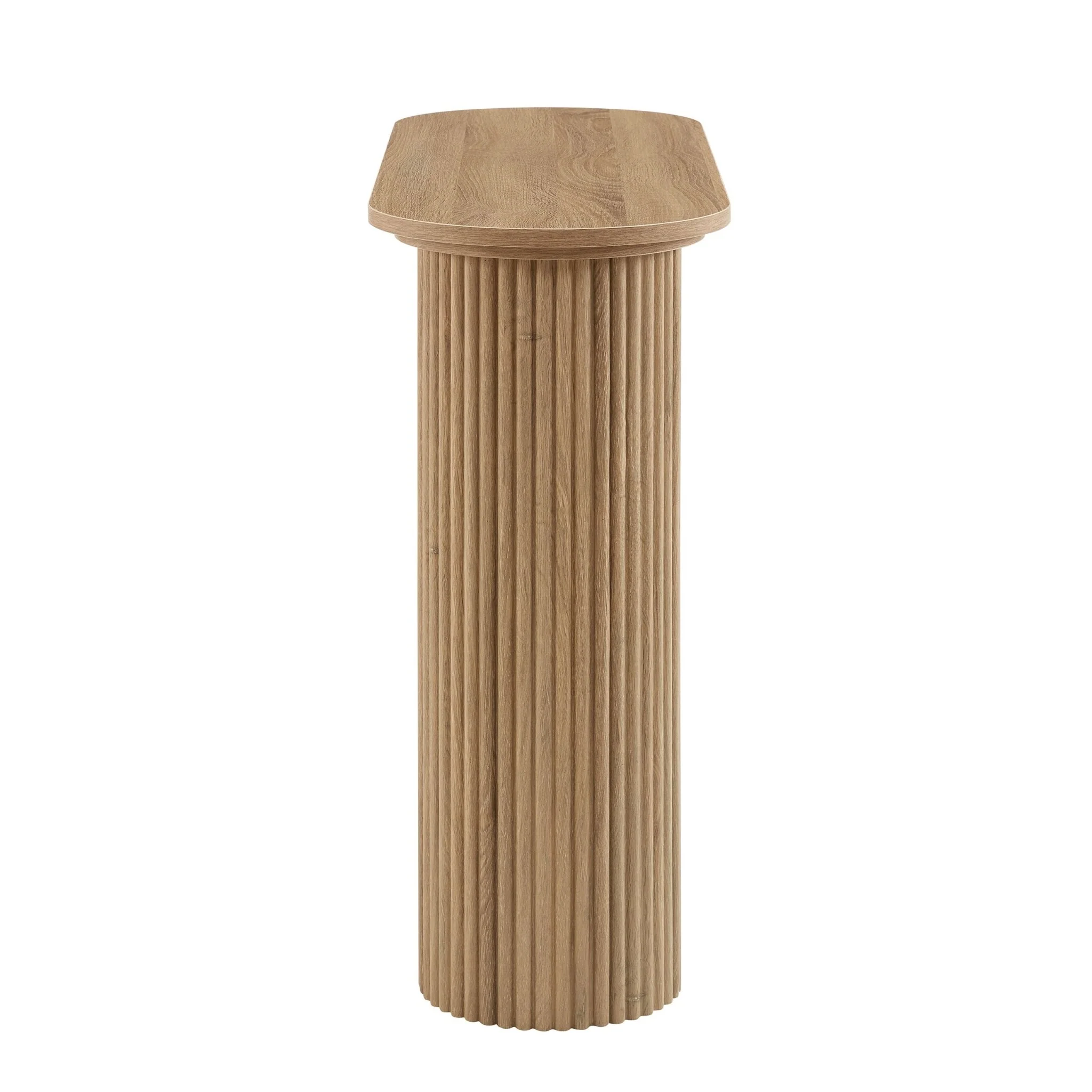 Hattie Console Table - Light Wood - Image 5