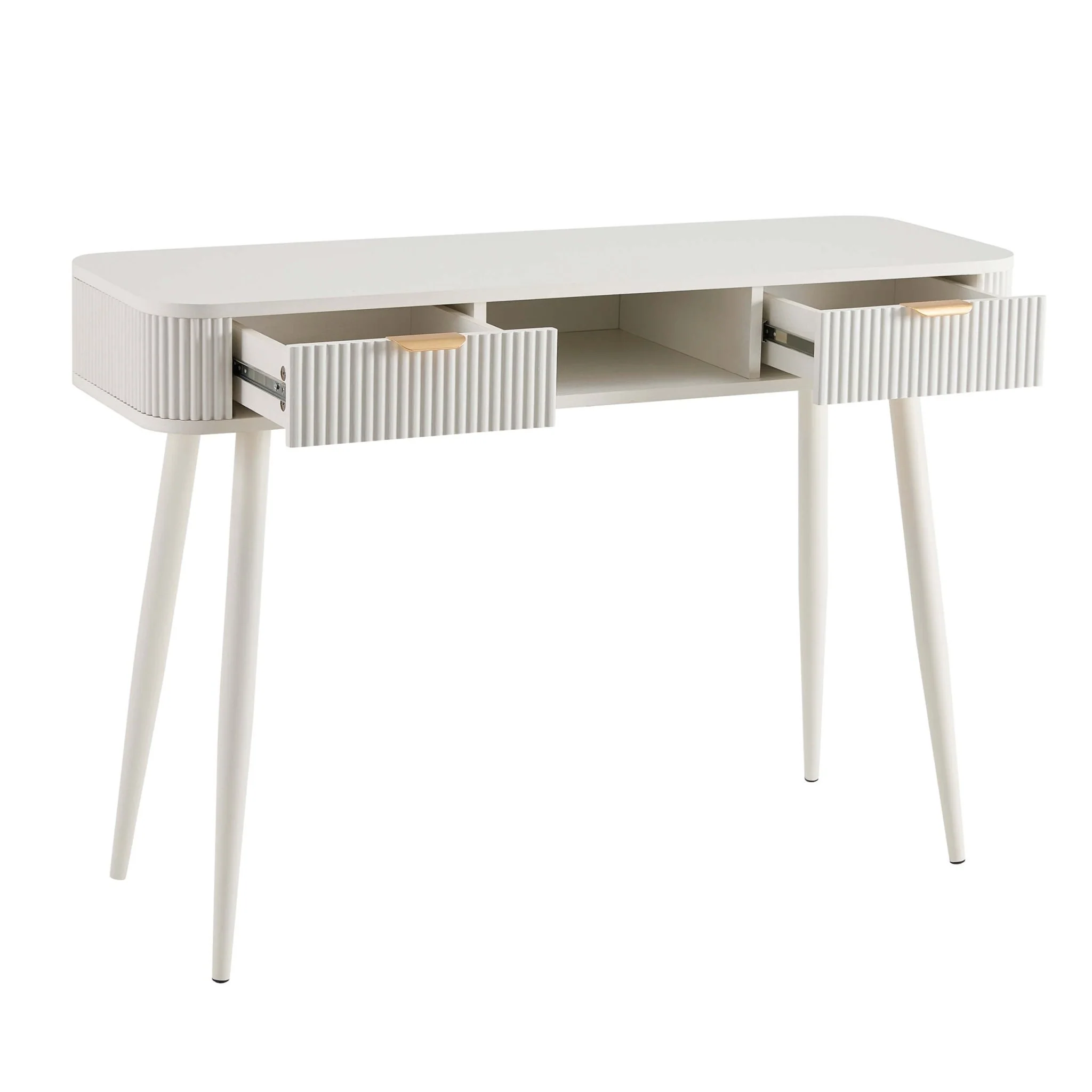 Hattie Desk - Warm White - Image 3