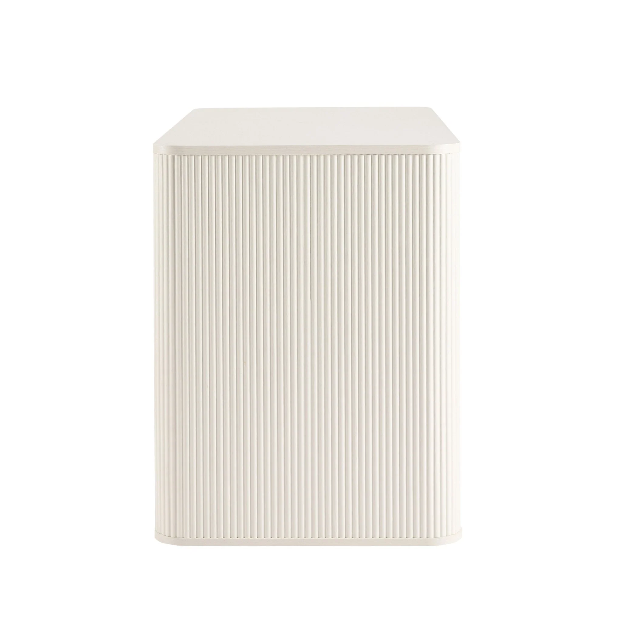 Hattie Large Dressing Table with Drawers - Warm White - Image 4