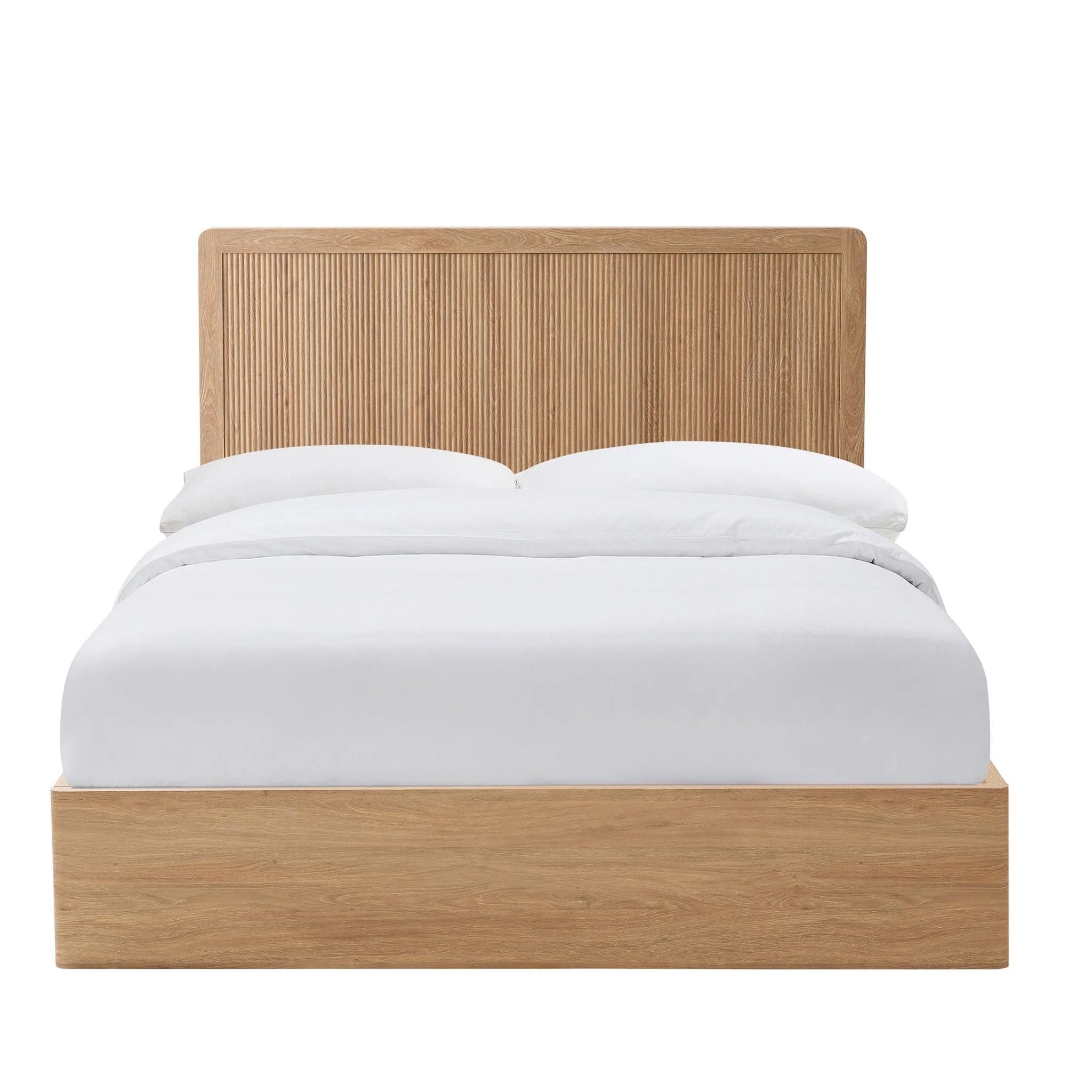 Hattie Ottoman Storage Bed - Light Wood - Image 11