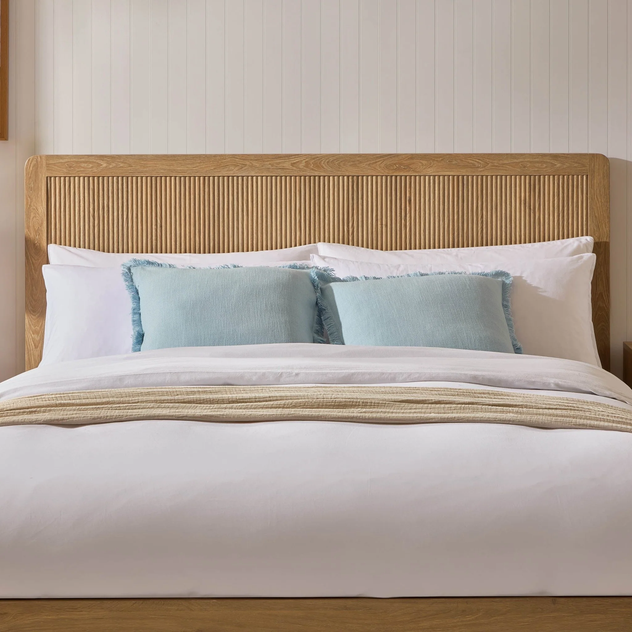 Hattie Ottoman Storage Bed - Light Wood - Image 4
