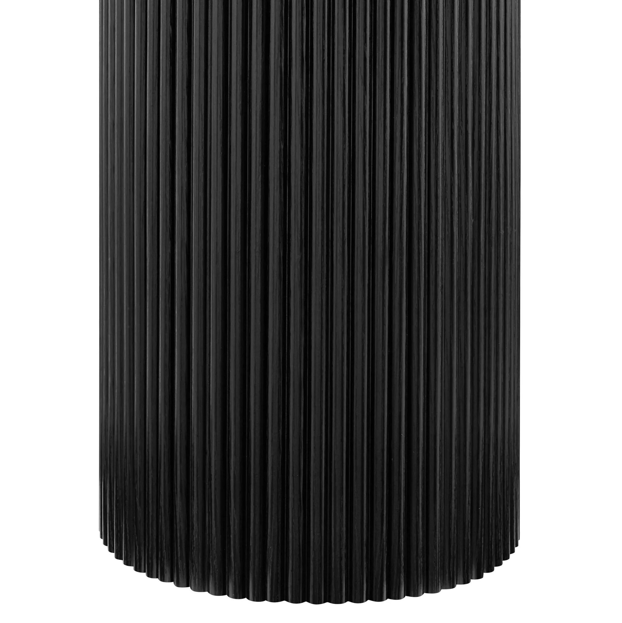 Hattie Round Pedestal Nesting Tables - Black - Image 3
