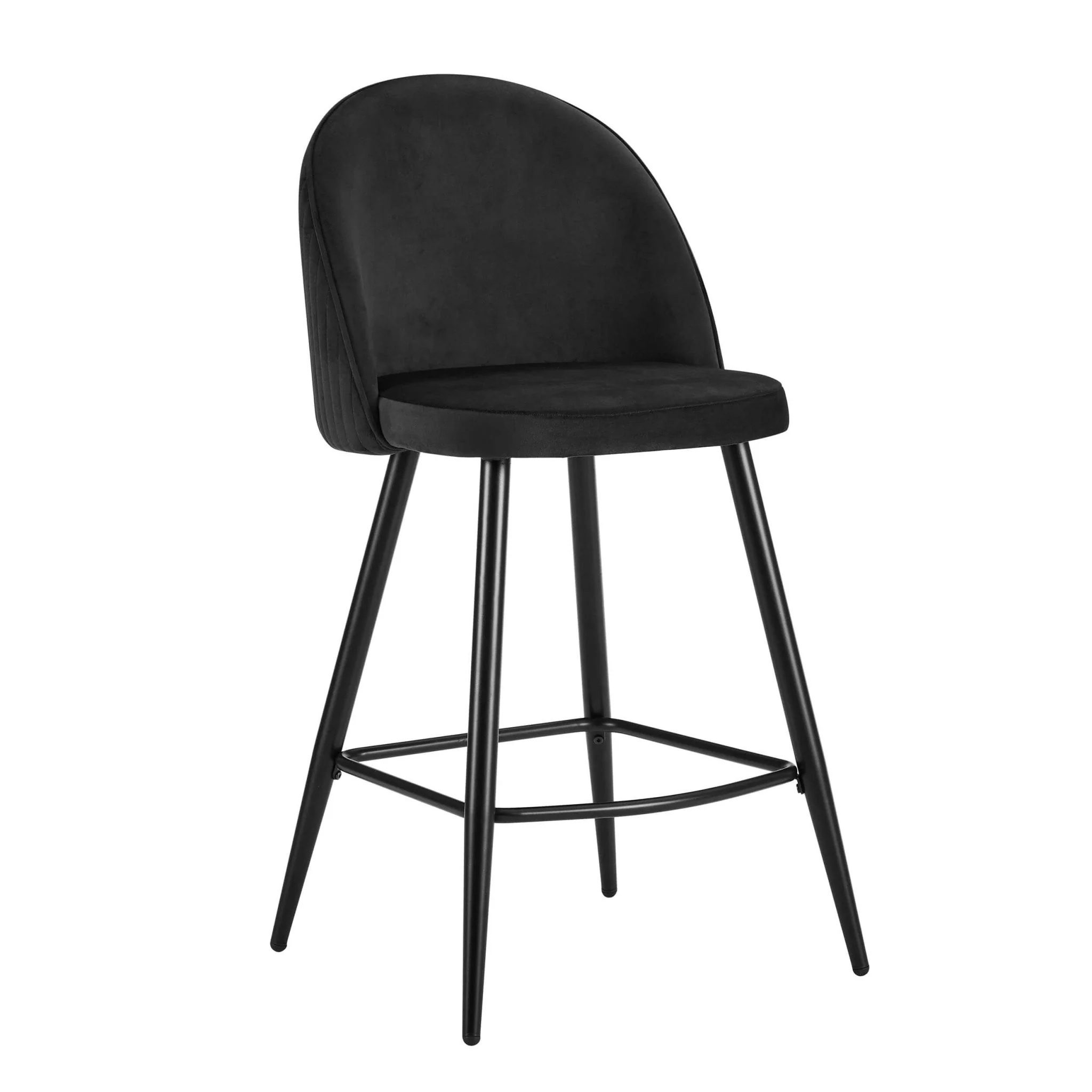 Hattie Set of 2 Barstools - Black - Image 4