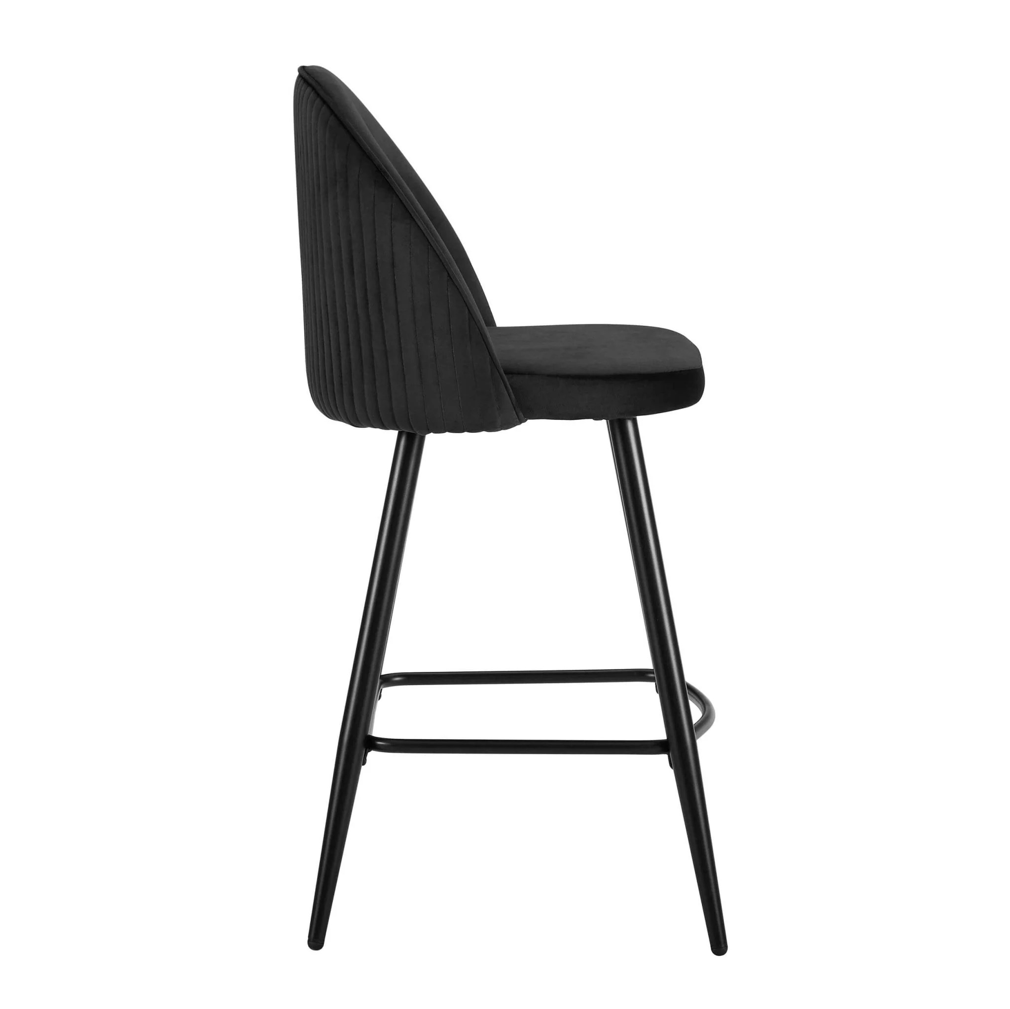 Hattie Set of 2 Barstools - Black - Image 5