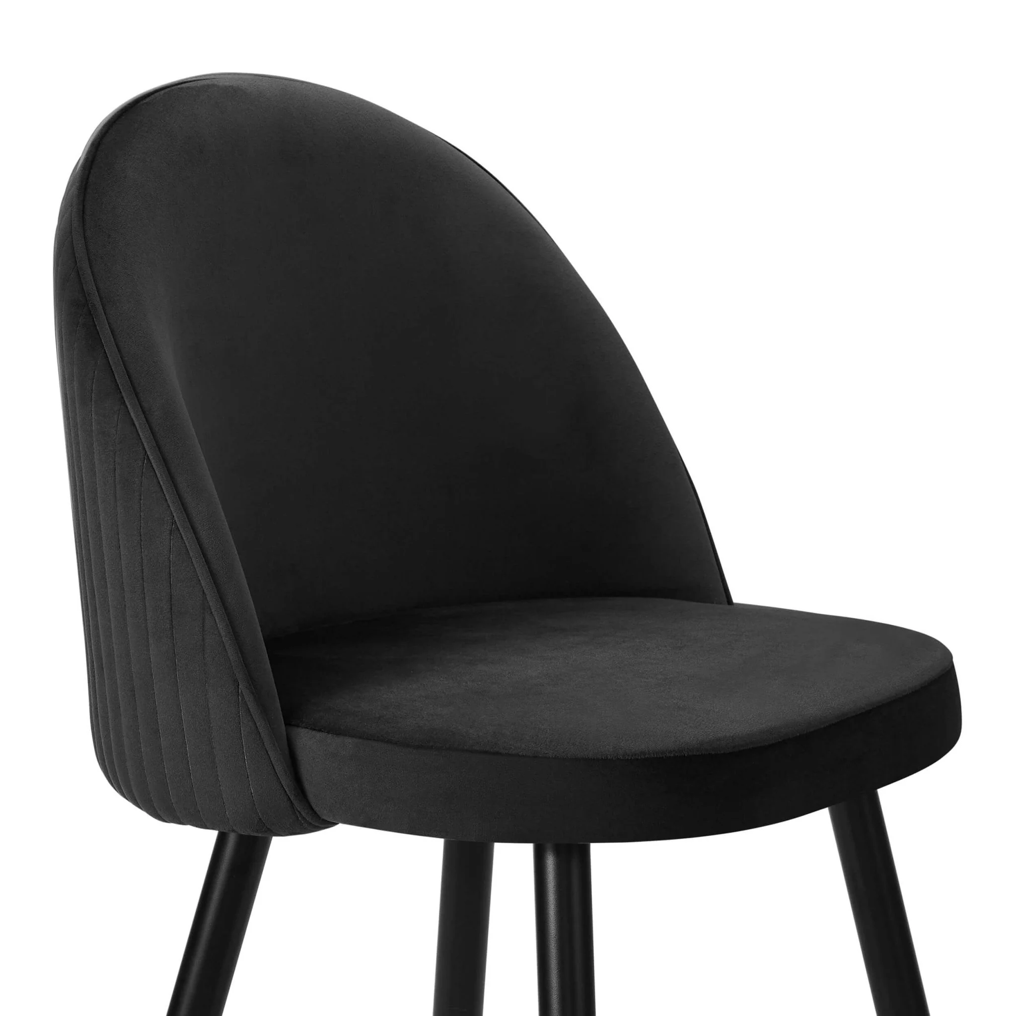 Hattie Set of 2 Barstools - Black - Image 7