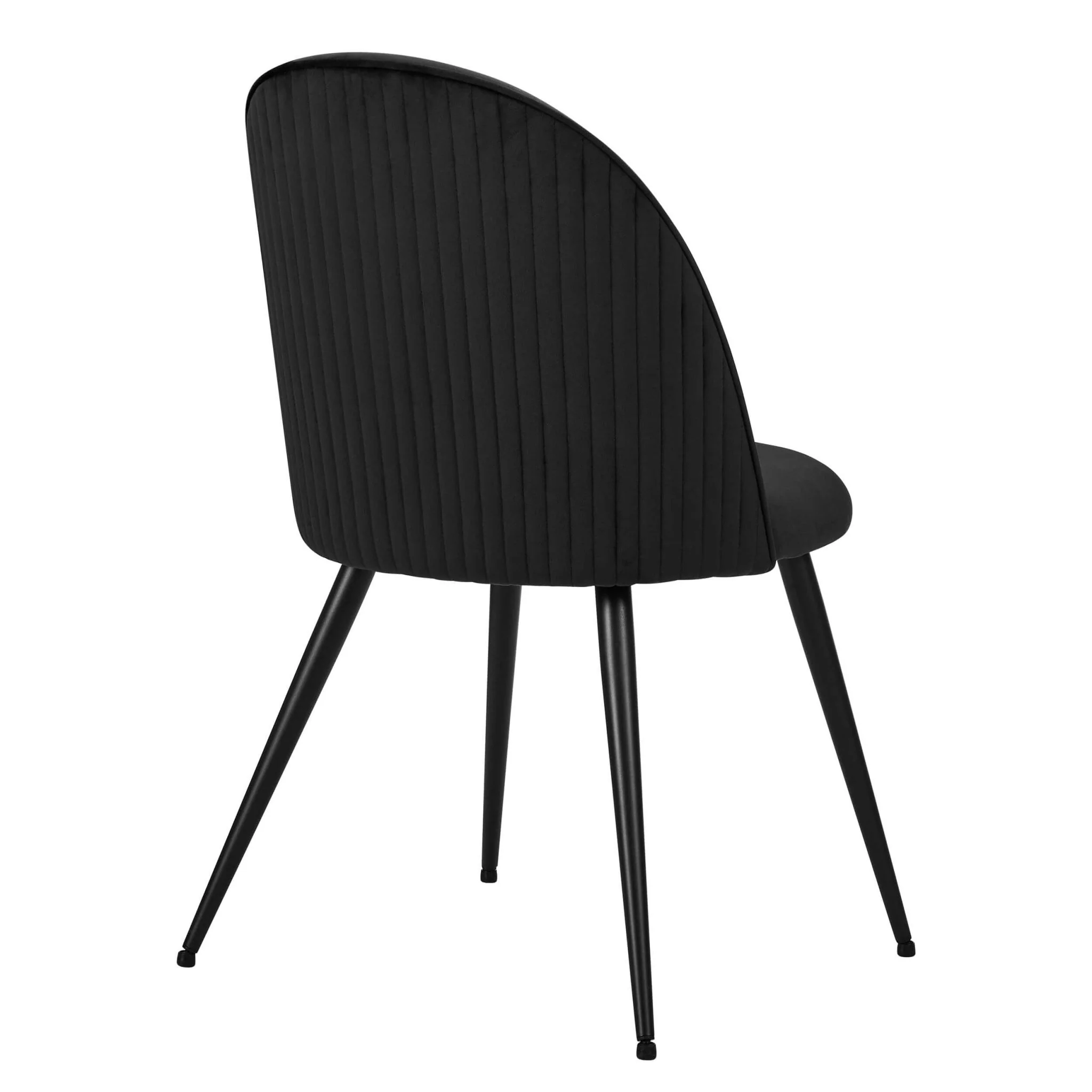 Hattie Set of 2 Dining Chairs - Black - Image 4
