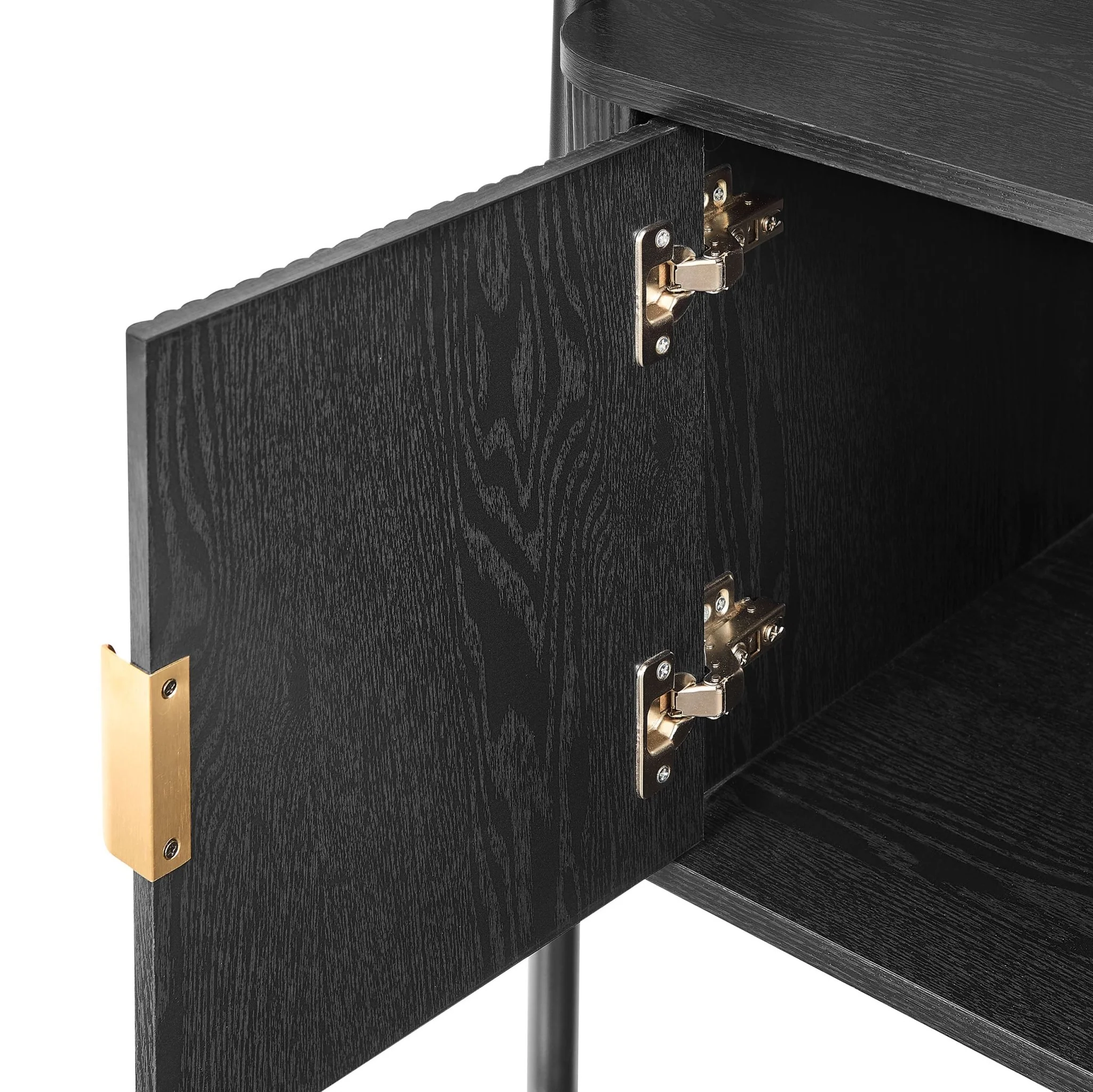 Hattie Shelving Unit - Black - Image 7