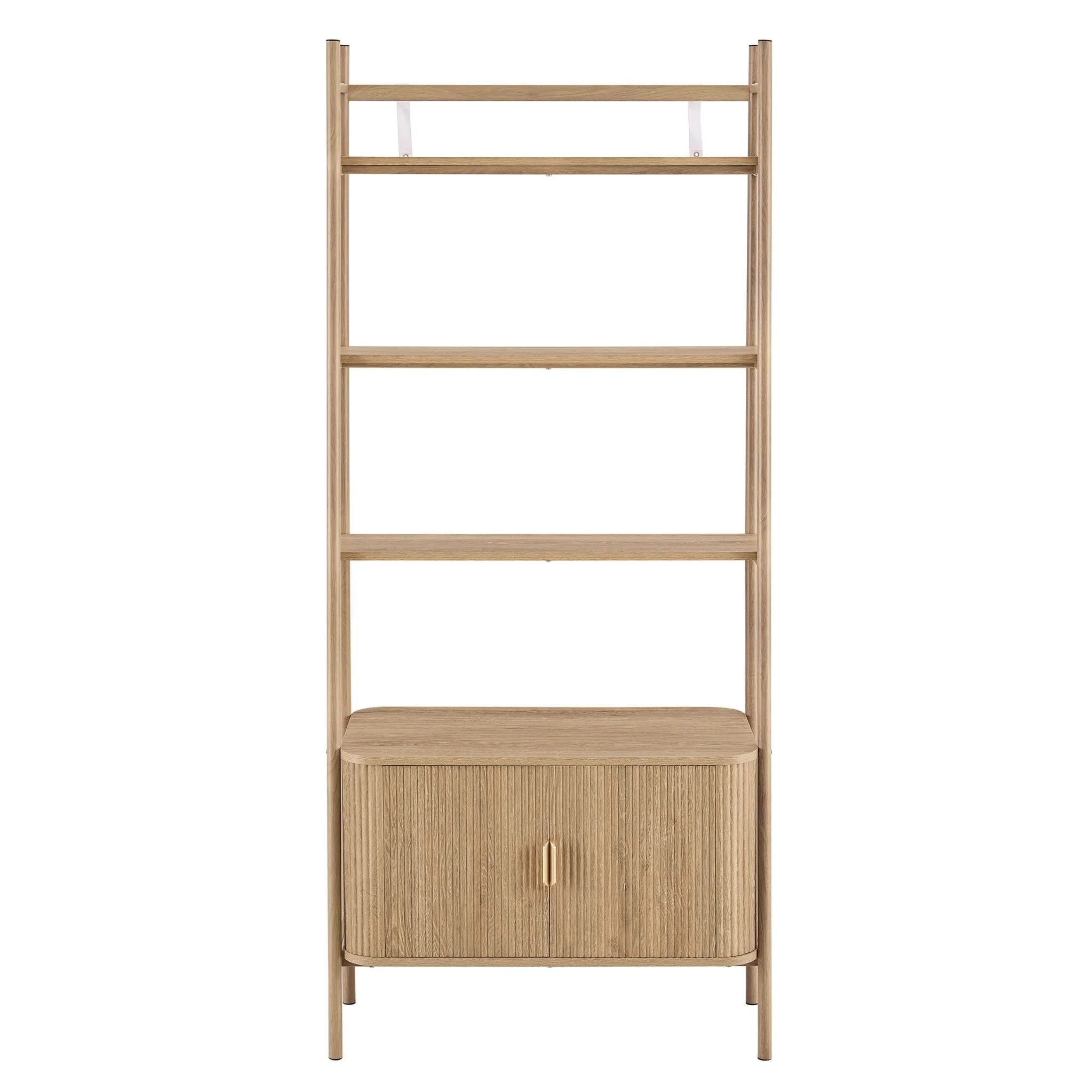 Hattie Shelving Unit - Light Wood - Image 3
