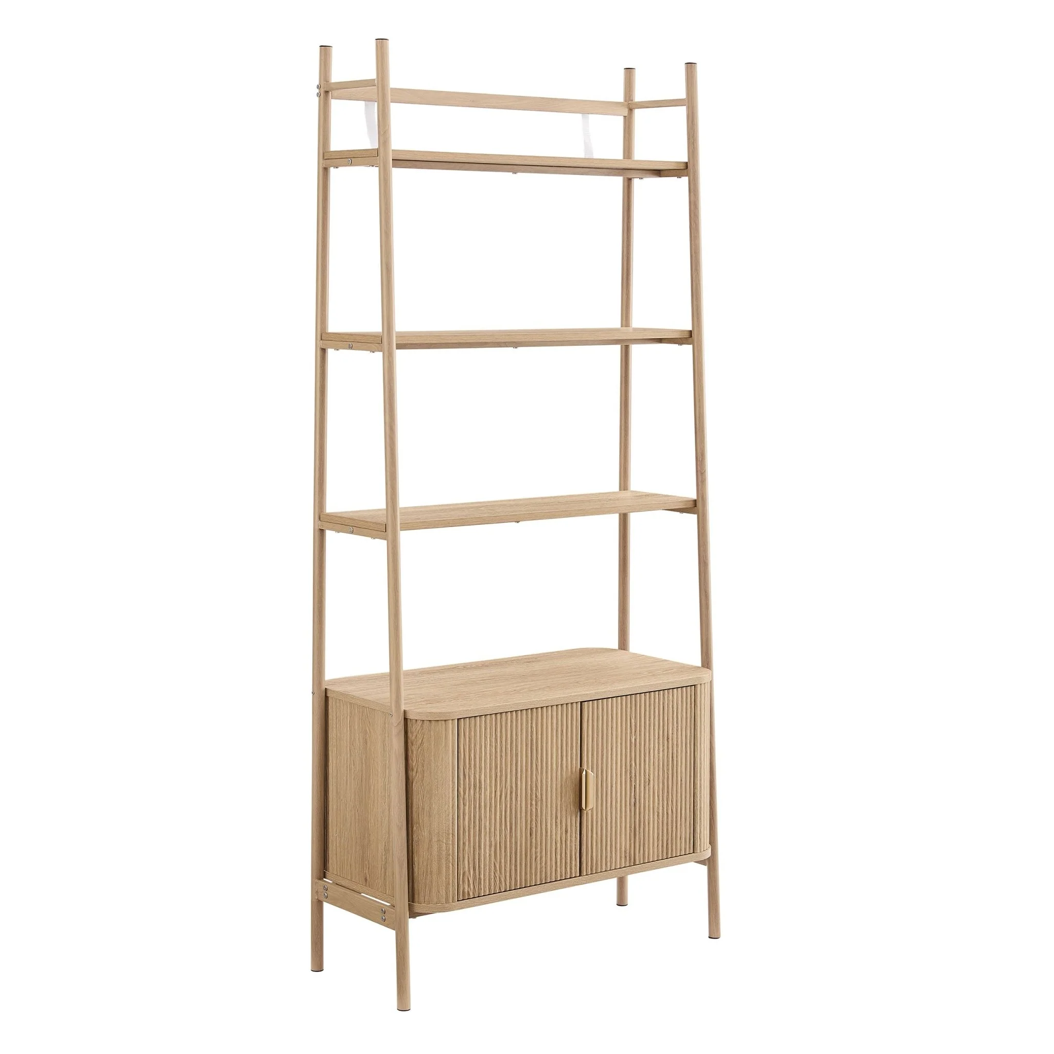 Hattie Shelving Unit - Light Wood - Image 4