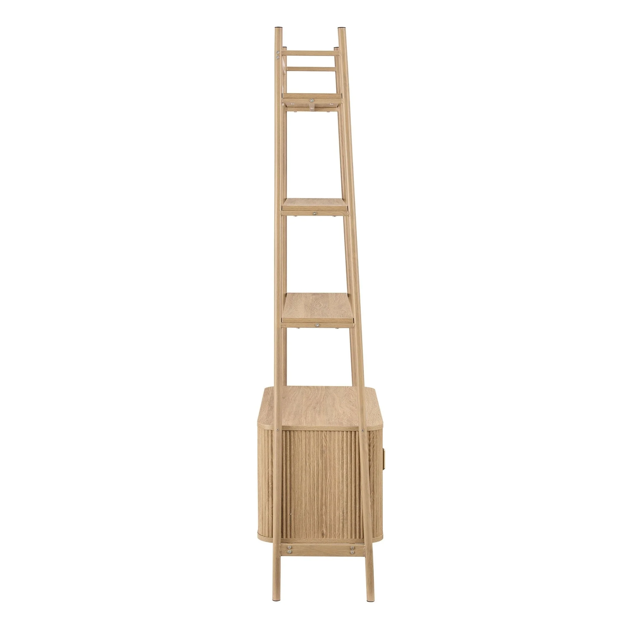 Hattie Shelving Unit - Light Wood - Image 5