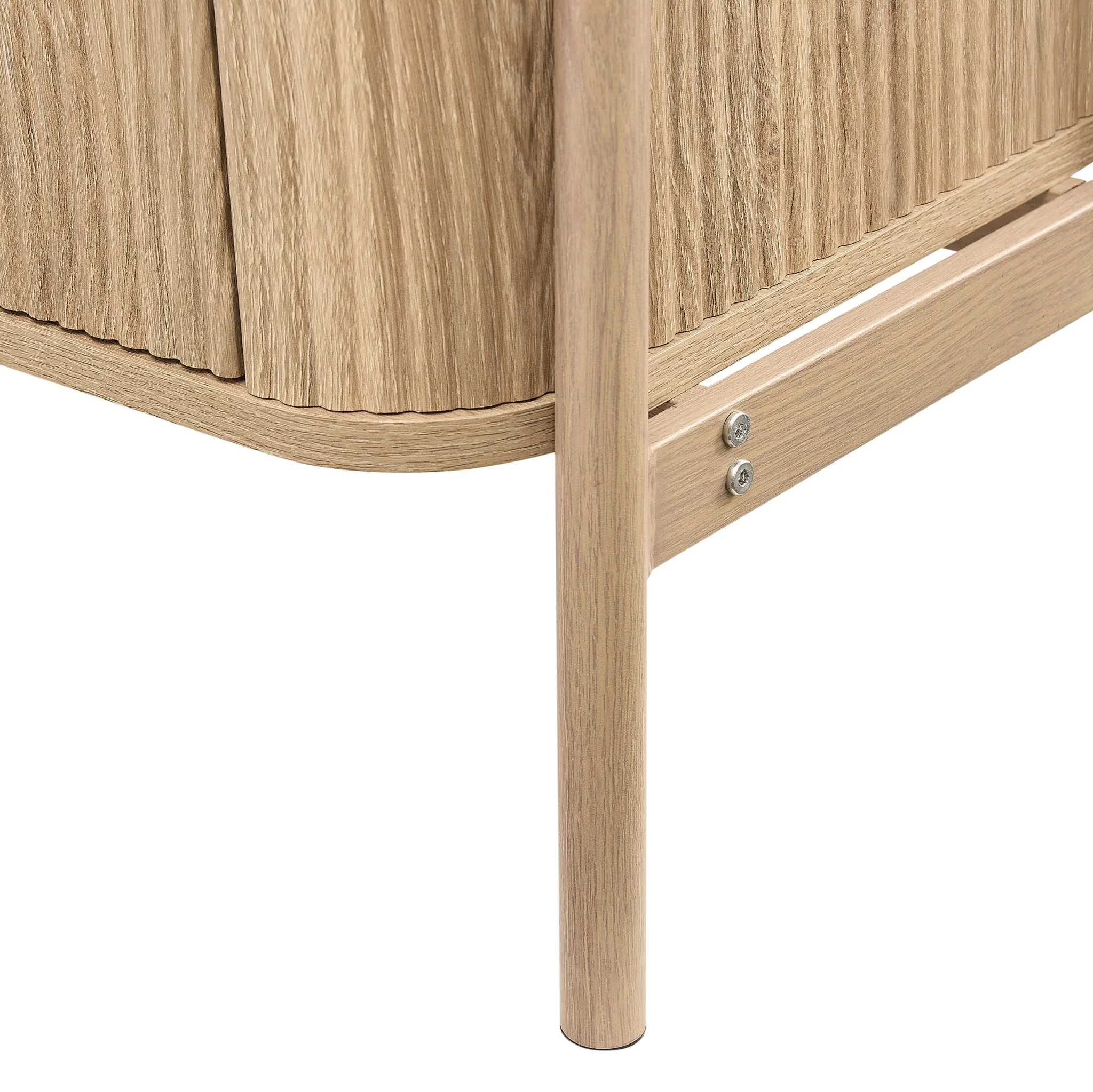 Hattie Shelving Unit - Light Wood - Image 8