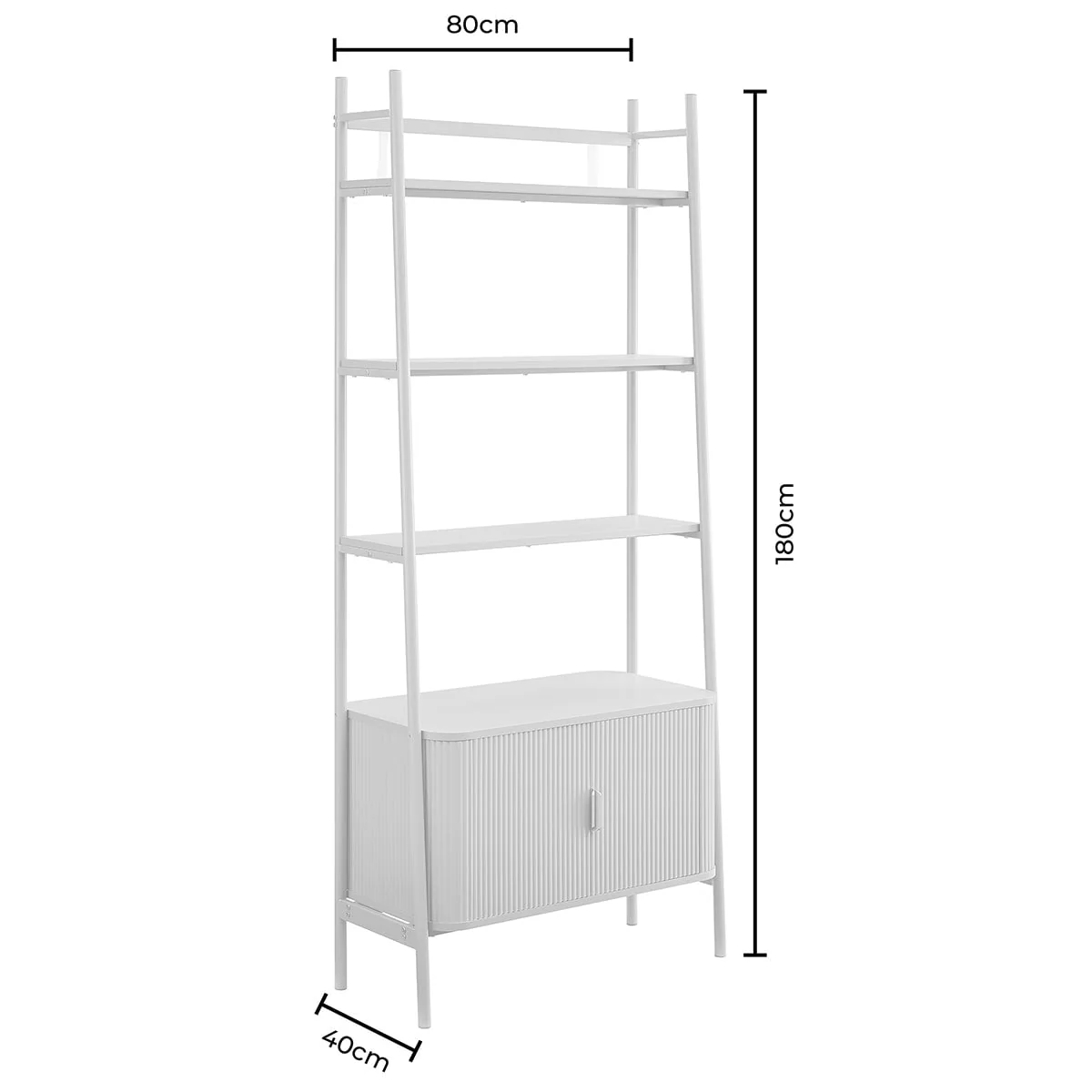 Hattie Shelving Unit - Taupe - Image 10