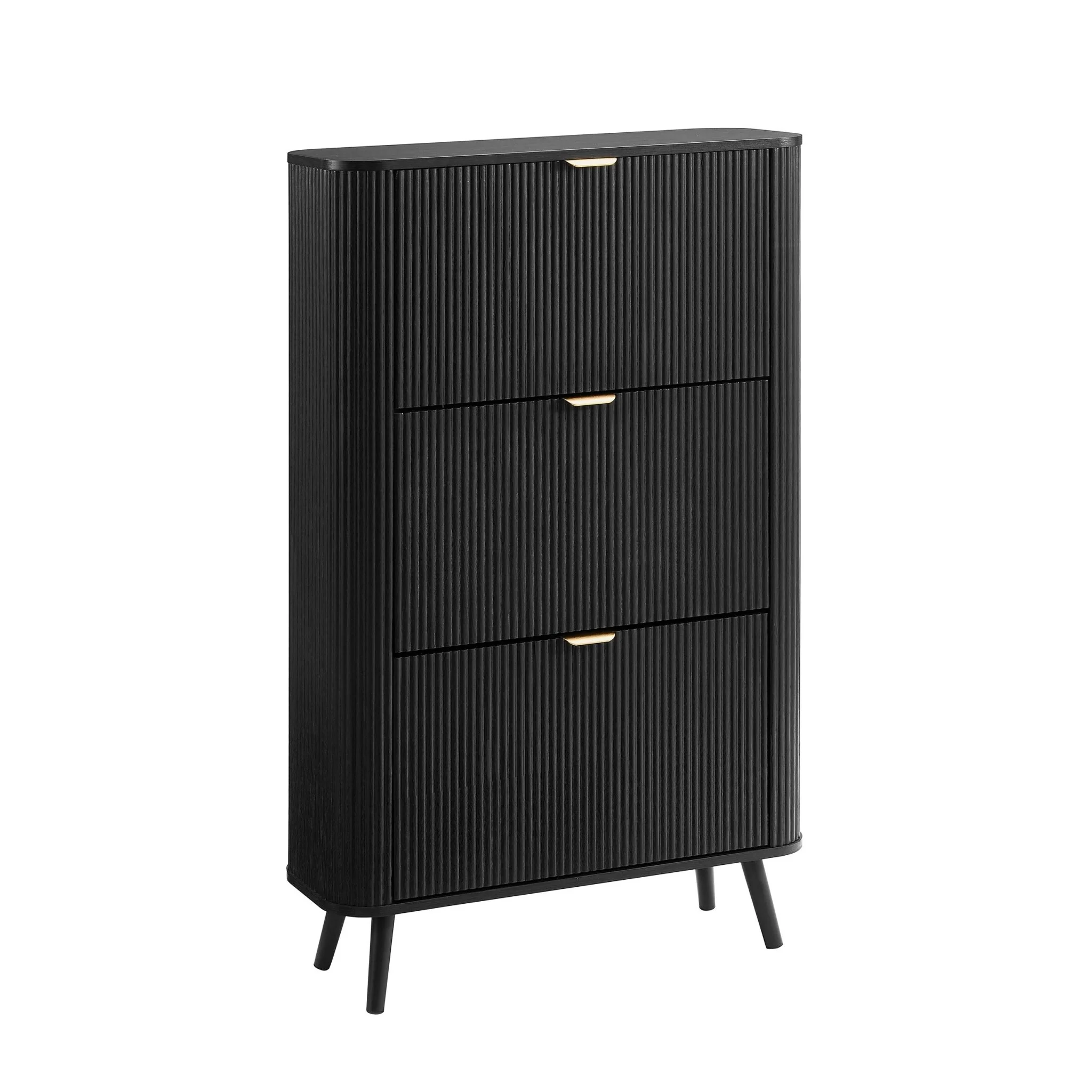Hattie Shoe Cabinet - Black - Image 4