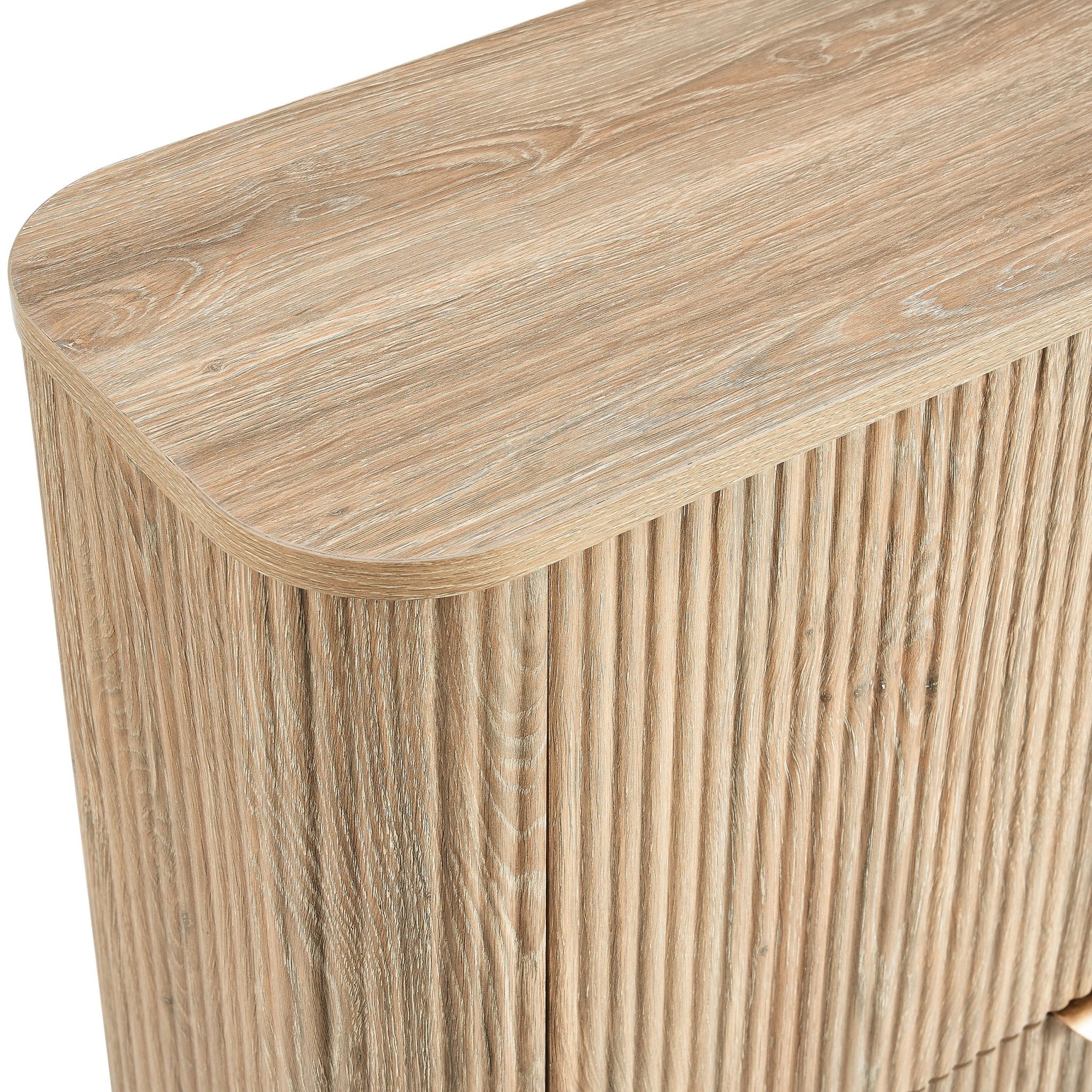 Hattie Shoe Cabinet - Light Wood - Image 9