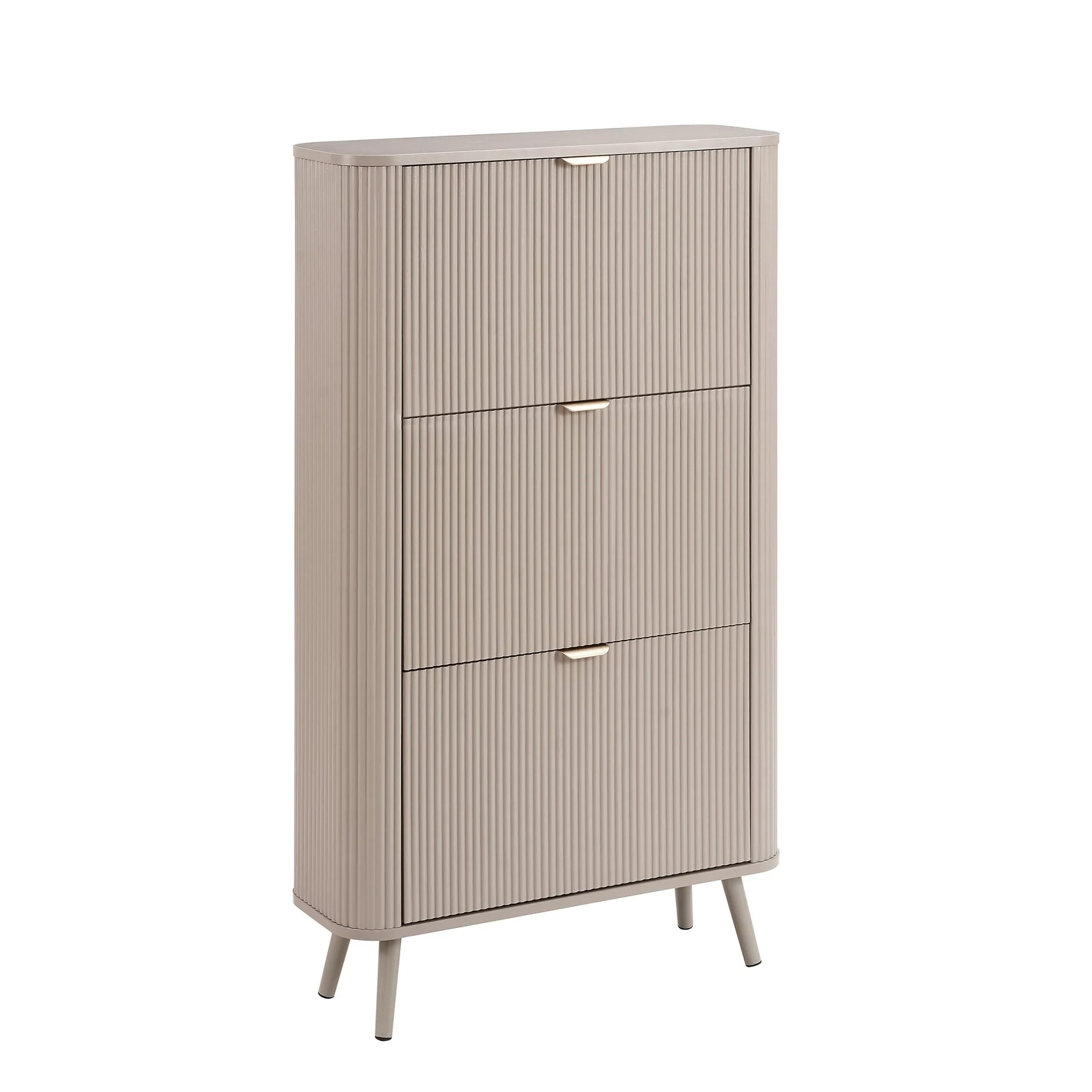Hattie Shoe Cabinet - Taupe - Image 6