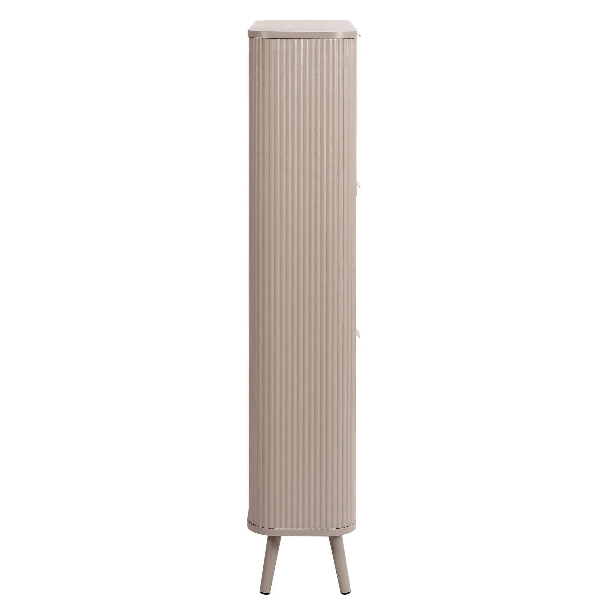 Hattie Shoe Cabinet - Taupe - Image 7