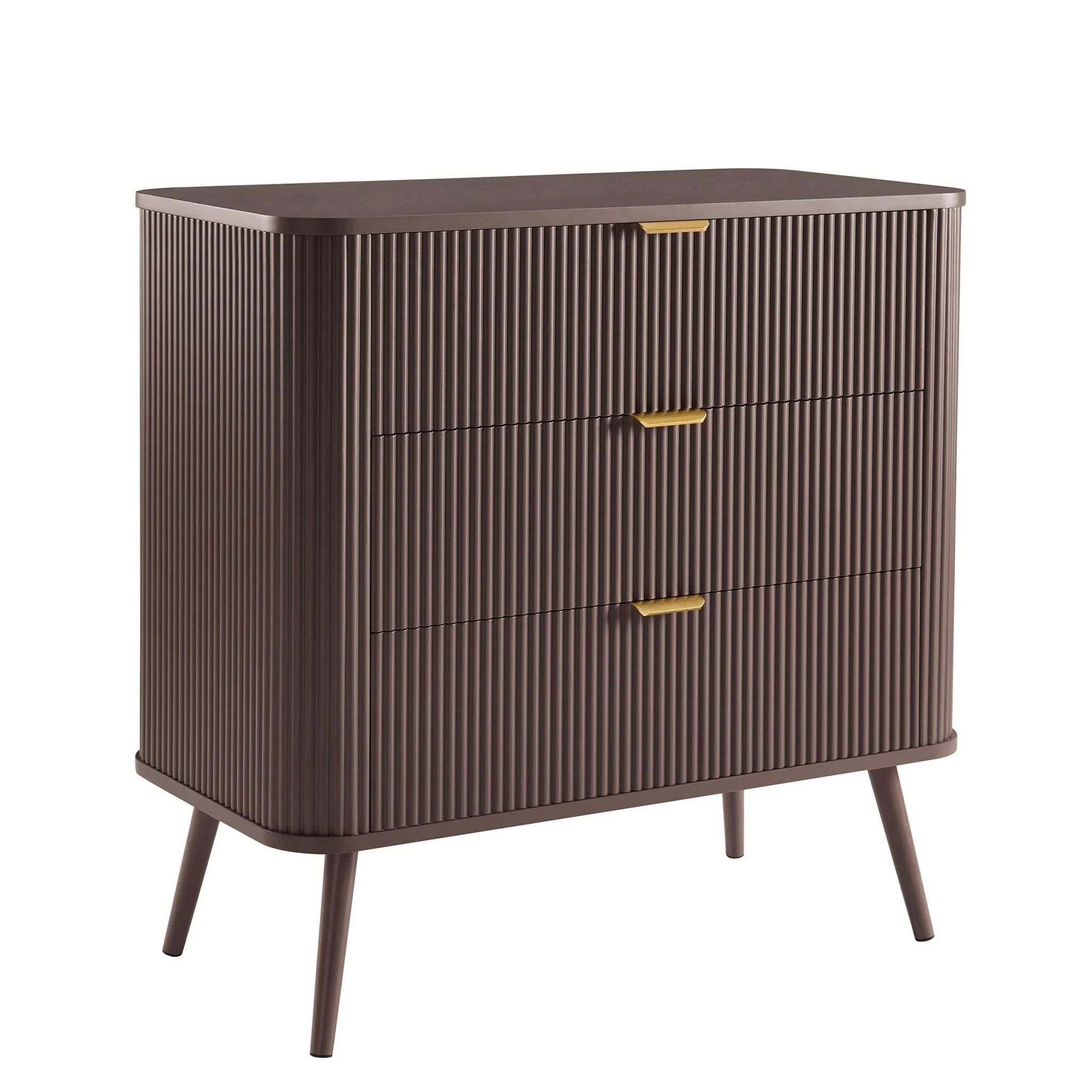 Hattie Small 3 Drawer Chest - Mocha - Image 3