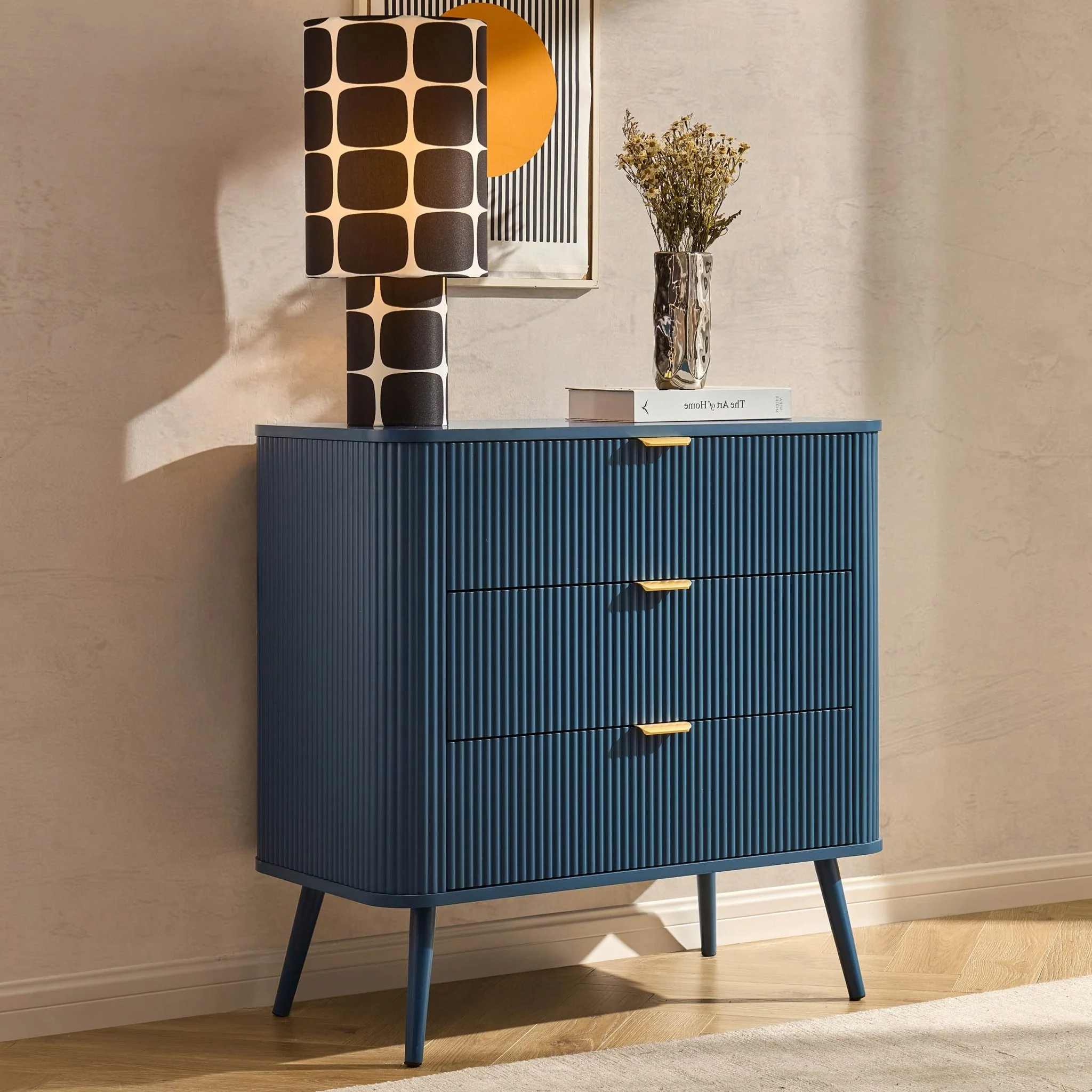 Hattie Small 3 Drawer Chest - Teal