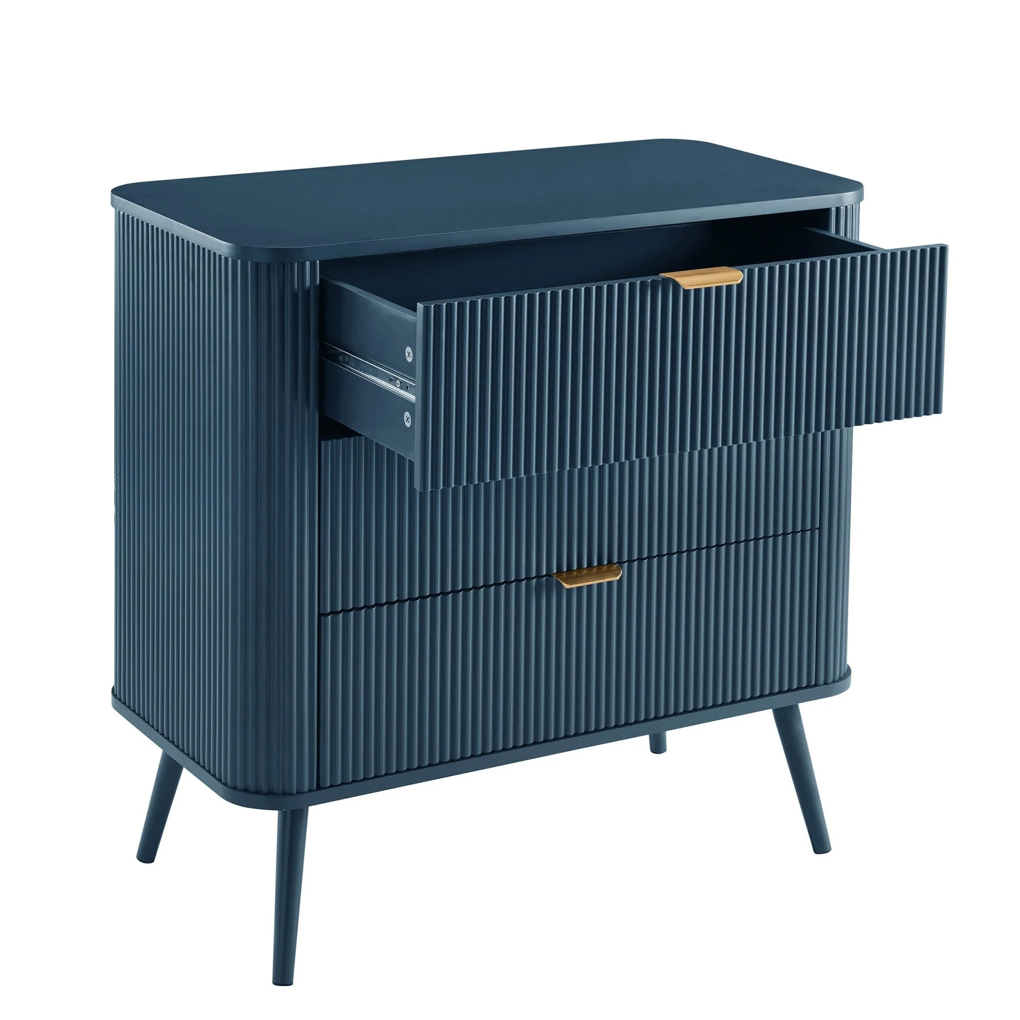 Hattie Small 3 Drawer Chest - Teal - Image 5