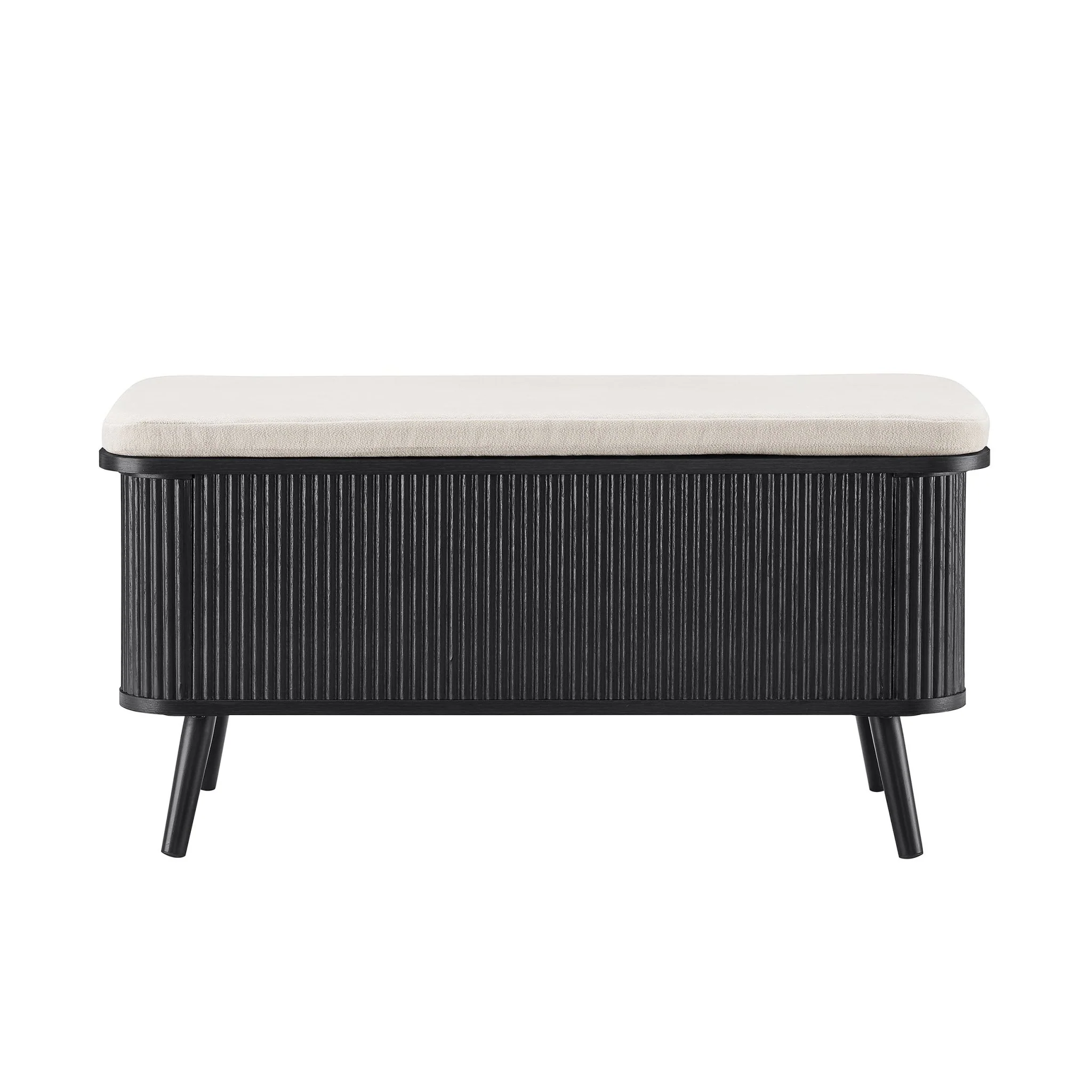 Hattie Storage Bench - Black - Image 3