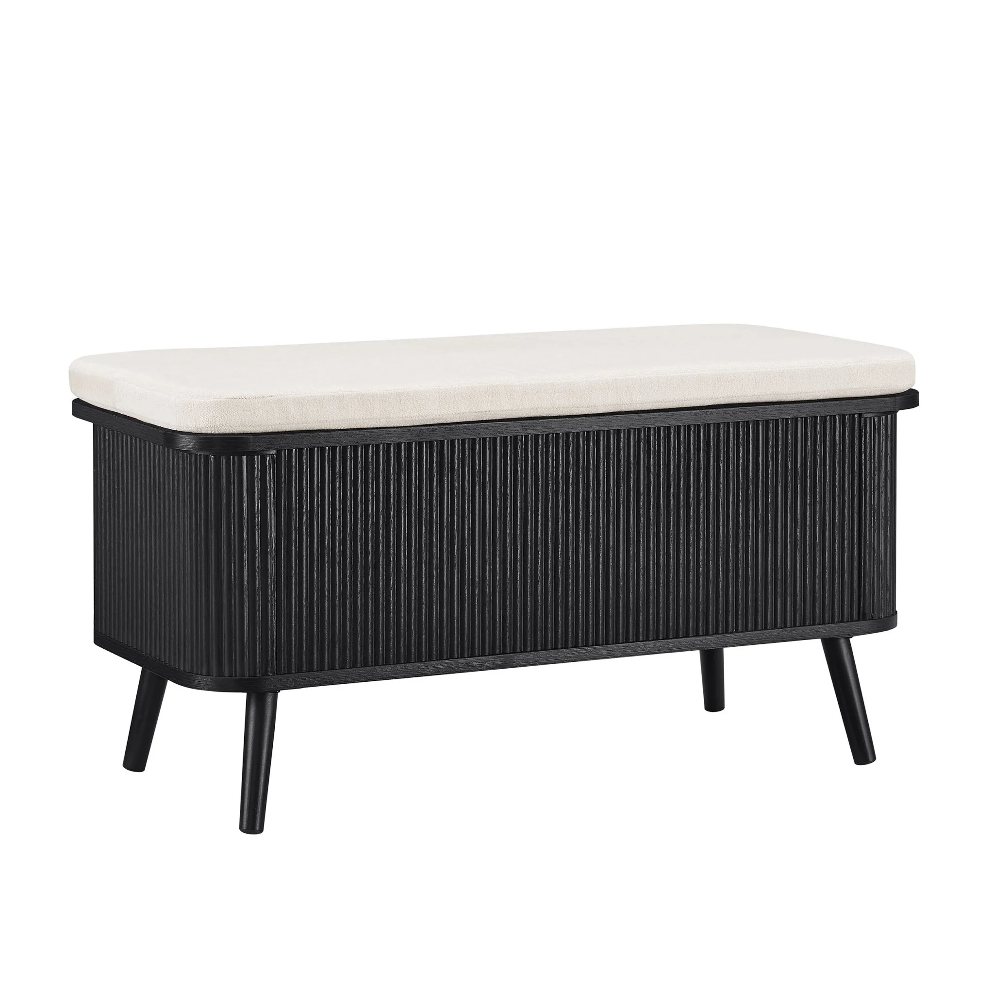 Hattie Storage Bench - Black - Image 7