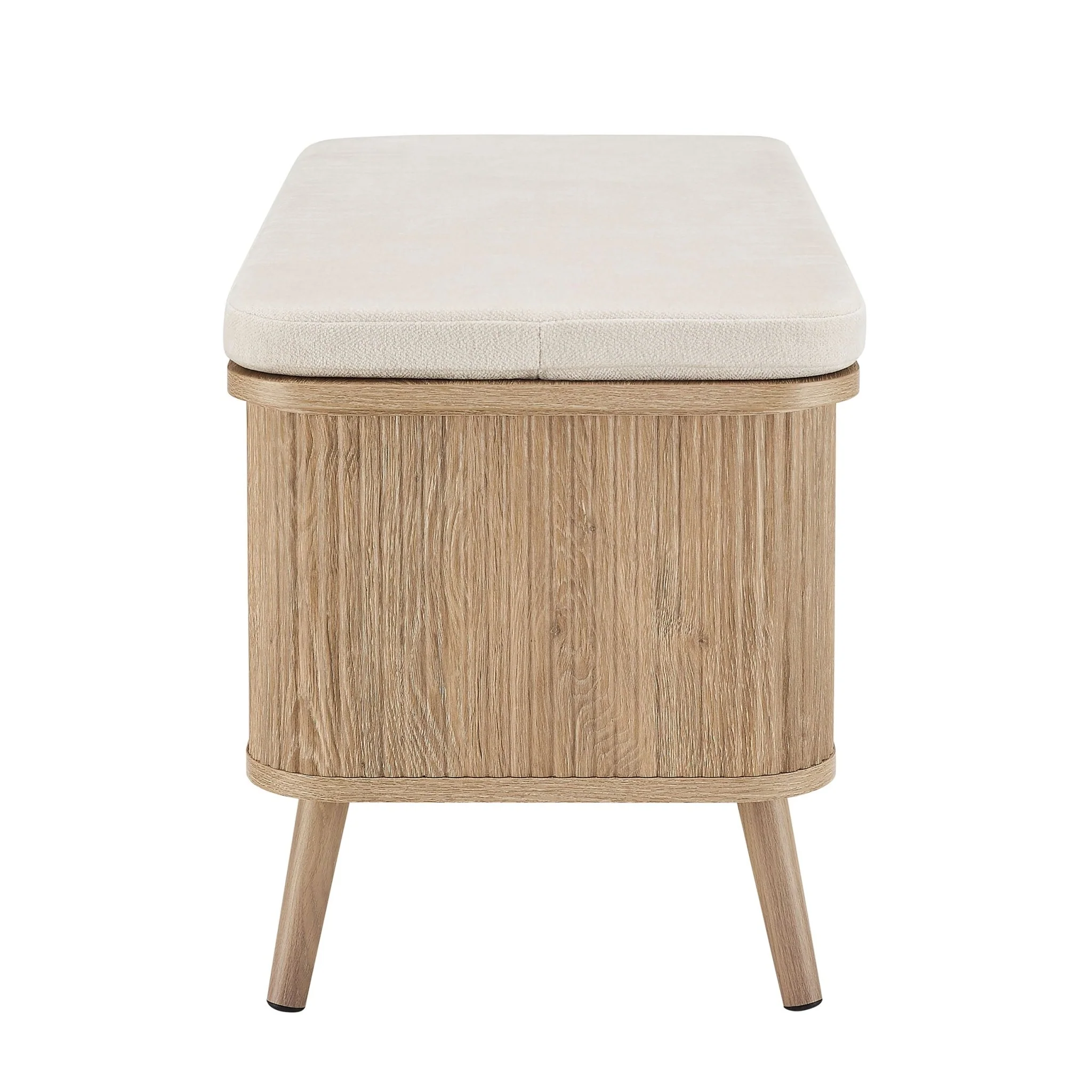 Hattie Storage Bench - Light Wood - Image 6