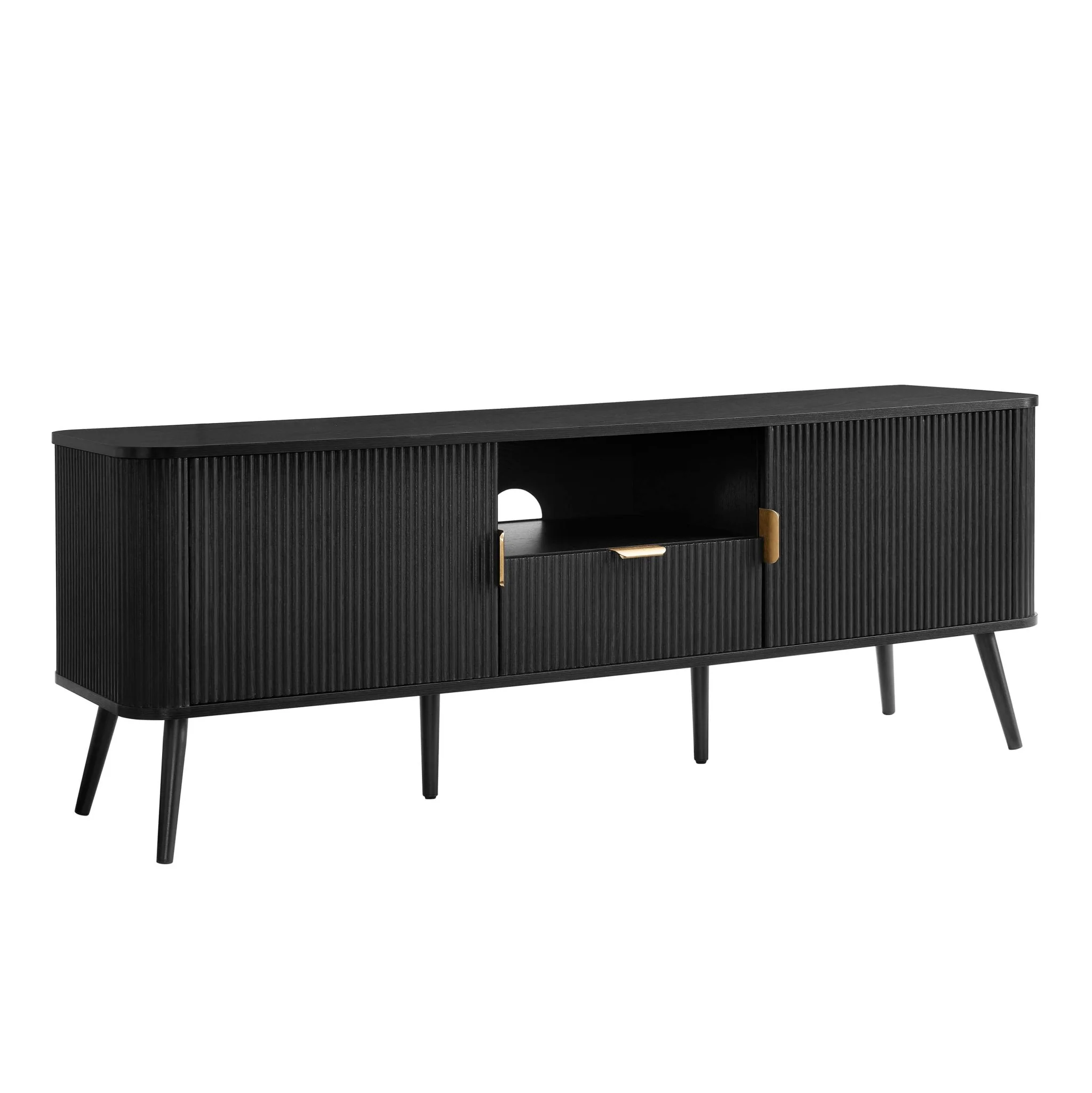 Hattie TV Unit for TVs up to 65" - Black - Image 2