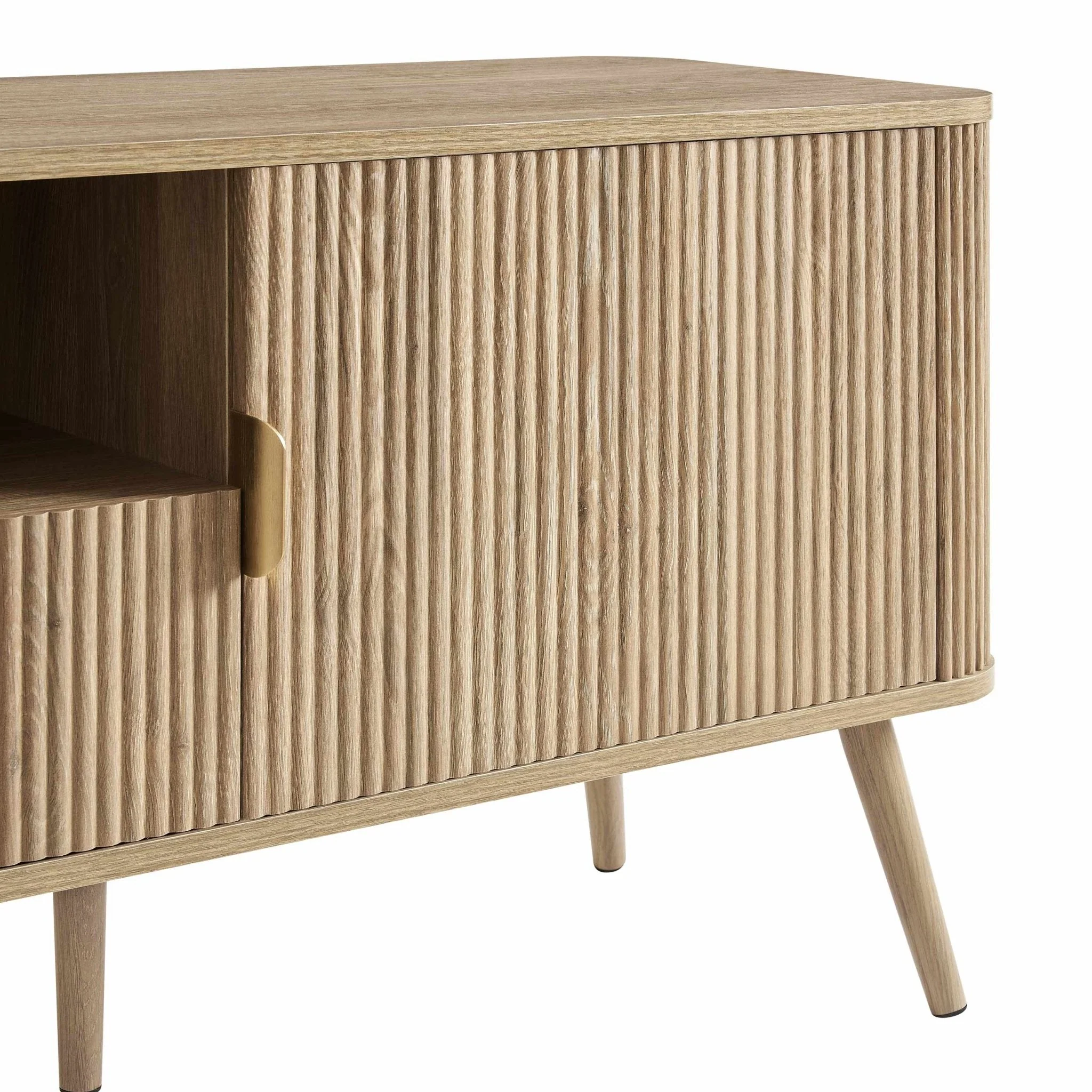 Hattie TV Unit for TVs up to 65"- Light Wood - Image 7