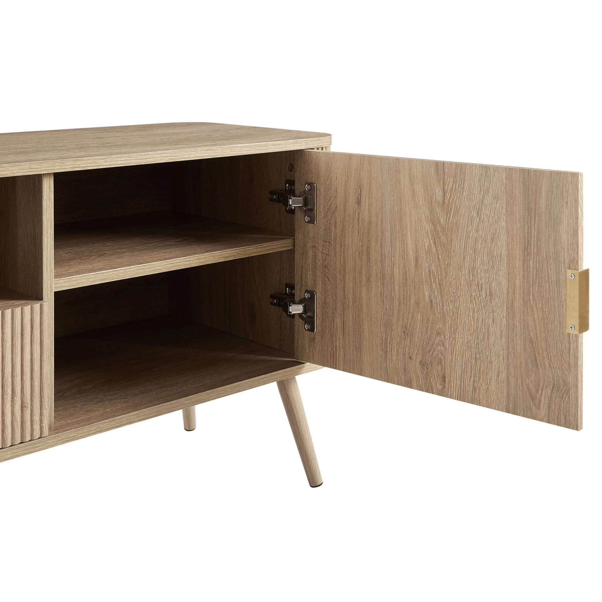 Hattie TV Unit for TVs up to 65"- Light Wood - Image 8