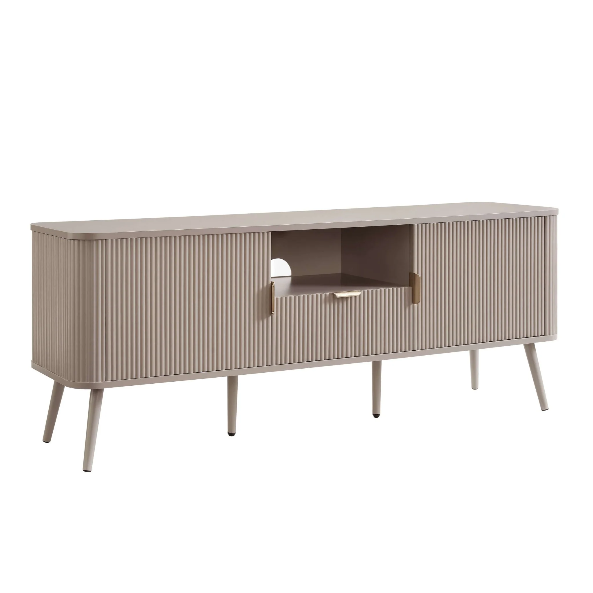 Hattie TV Unit for TVs up to 65" - Taupe - Image 2