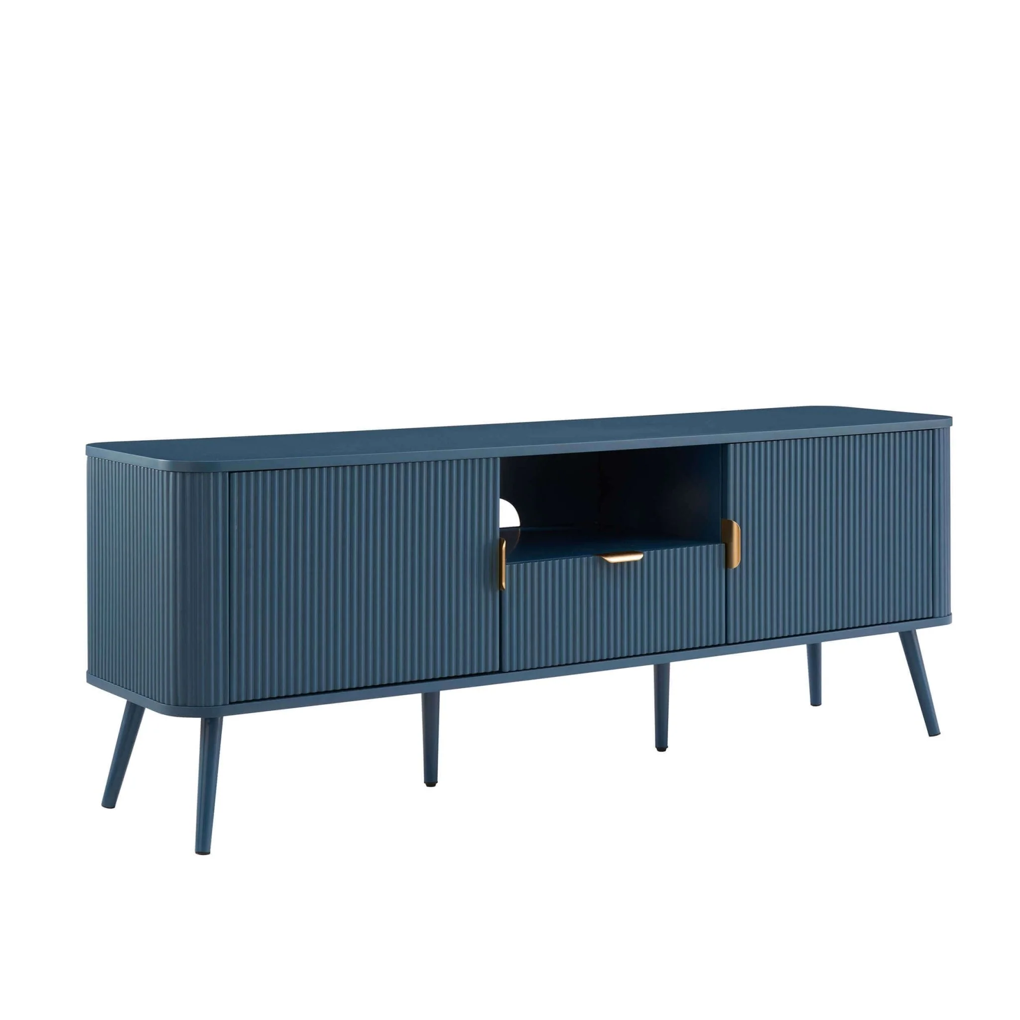 Hattie TV Unit for TVs up to 65"- Teal - Image 2