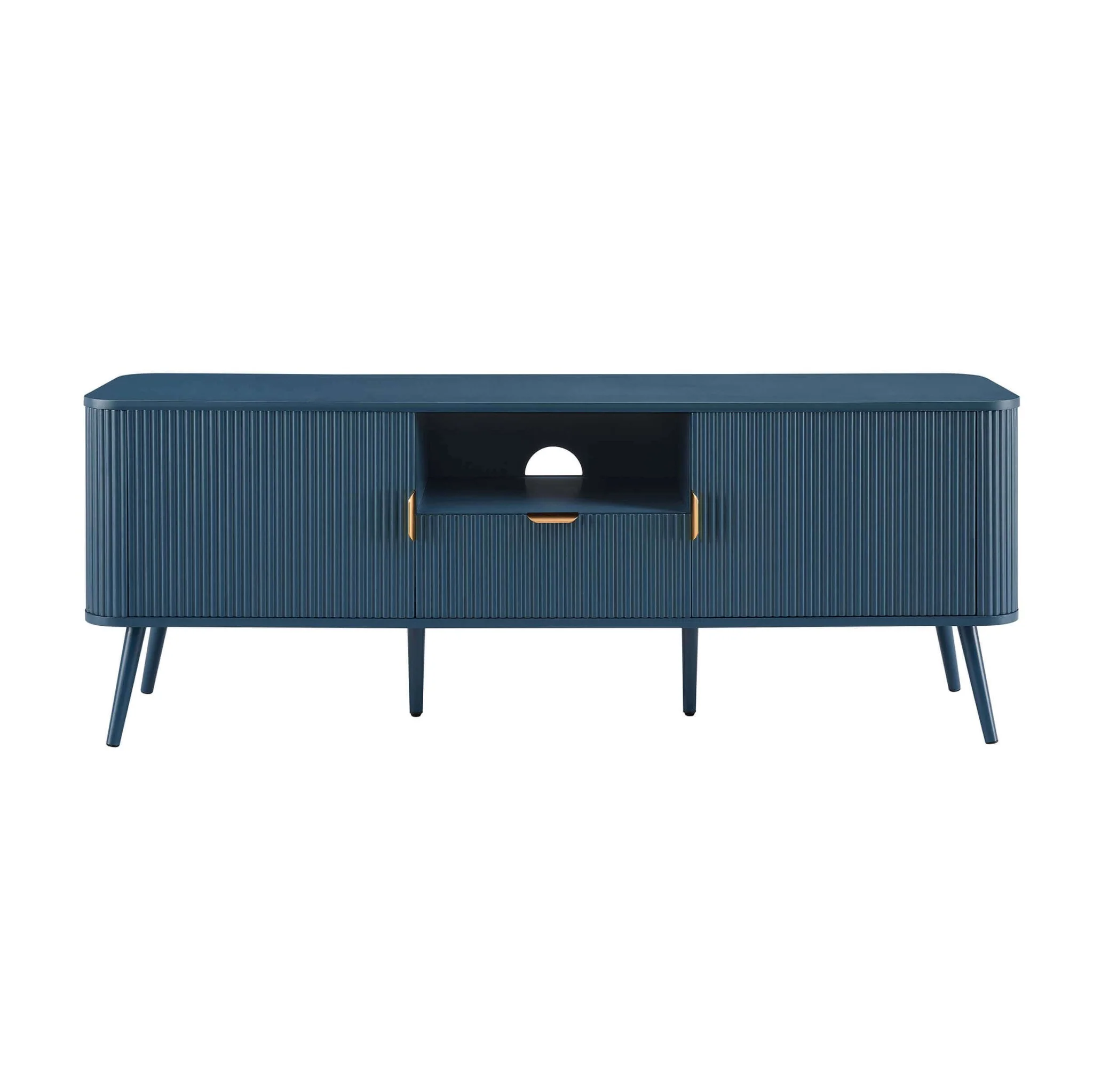 Hattie TV Unit for TVs up to 65"- Teal - Image 4