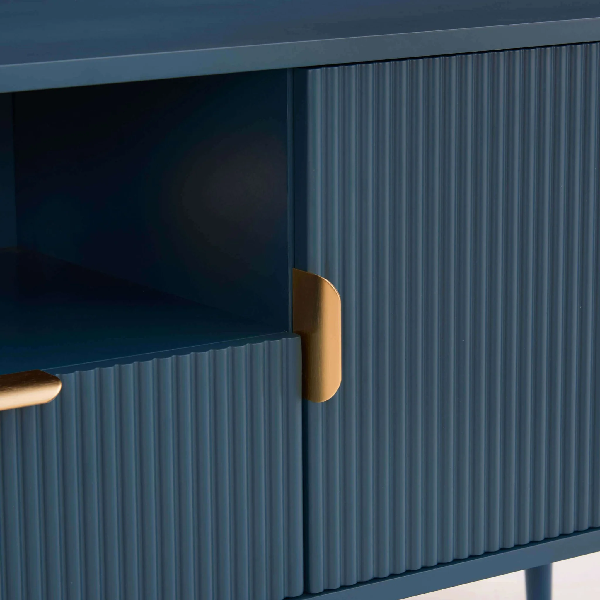 Hattie TV Unit for TVs up to 65"- Teal - Image 7