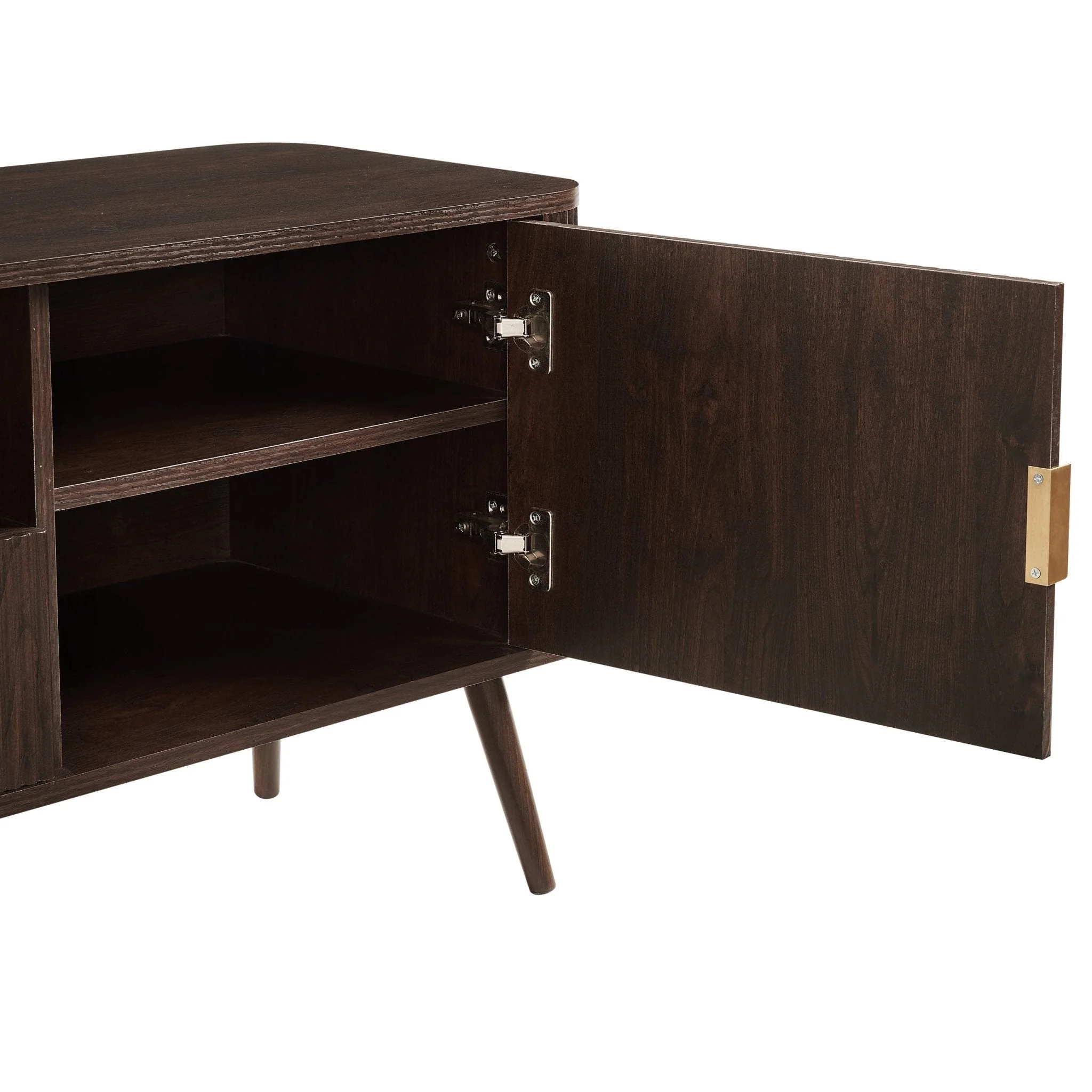 Hattie TV Unit for TVs up to 65" - Walnut - Image 6