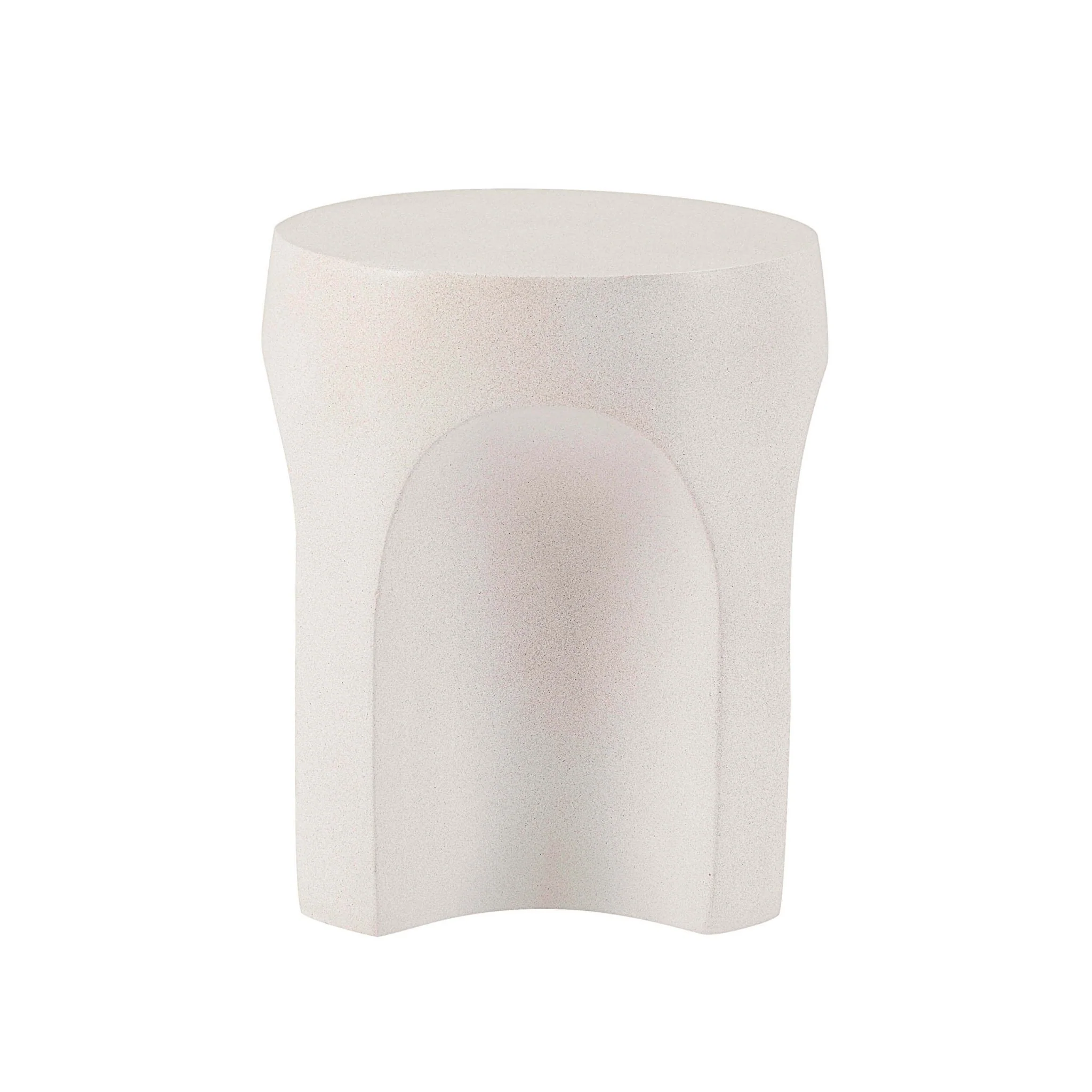 Haven Side Table - Stone Effect - Image 5