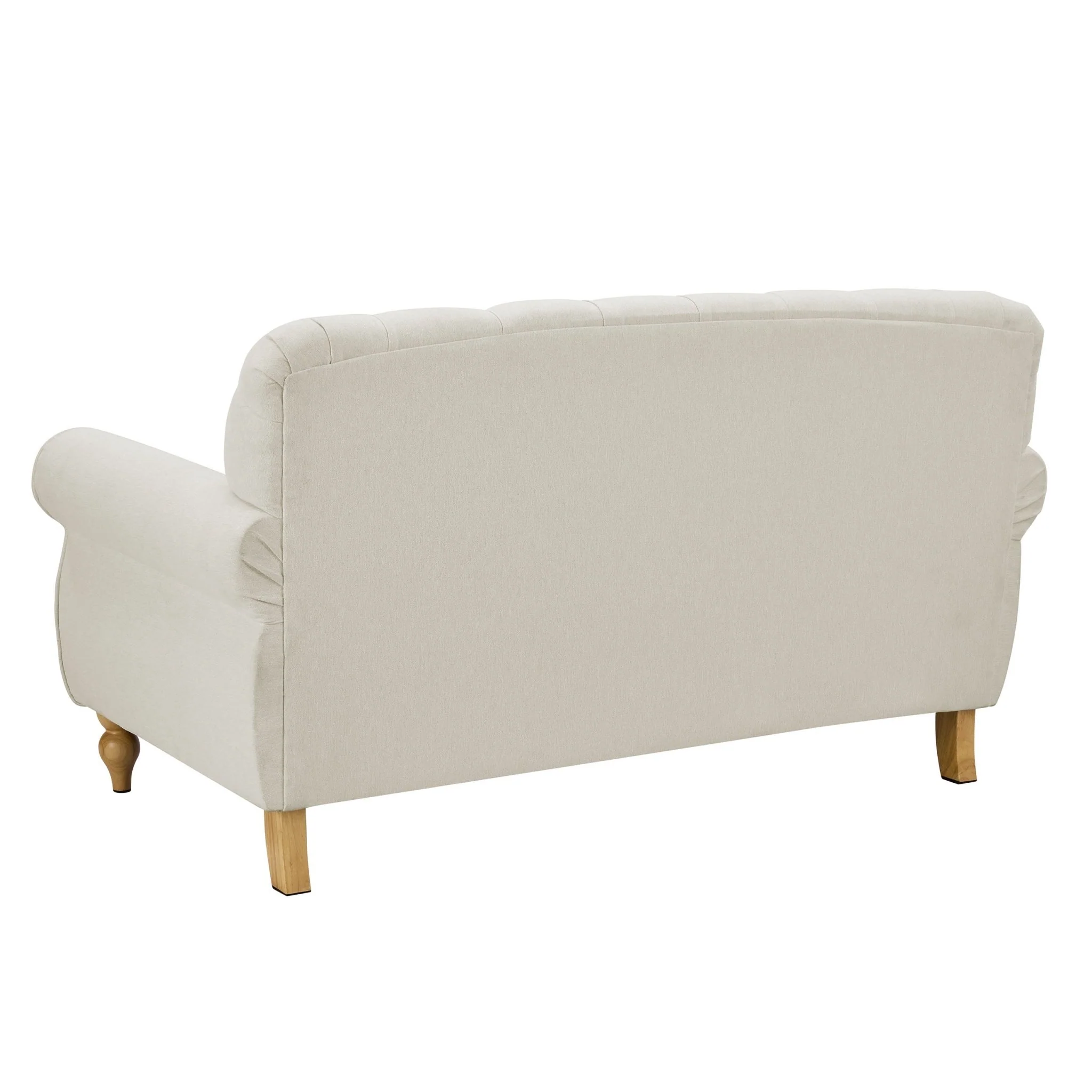 Hebden 2 Seater Sofa - Cream Linen - Image 6