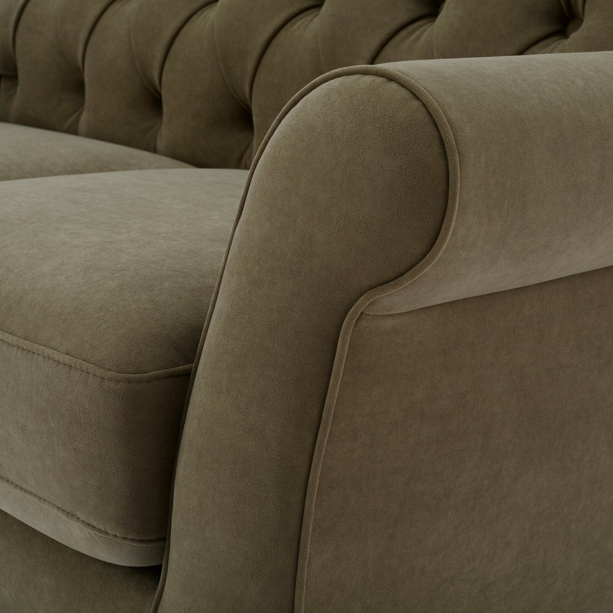 Hebden 2 Seater Sofa - Olive Green - Image 8